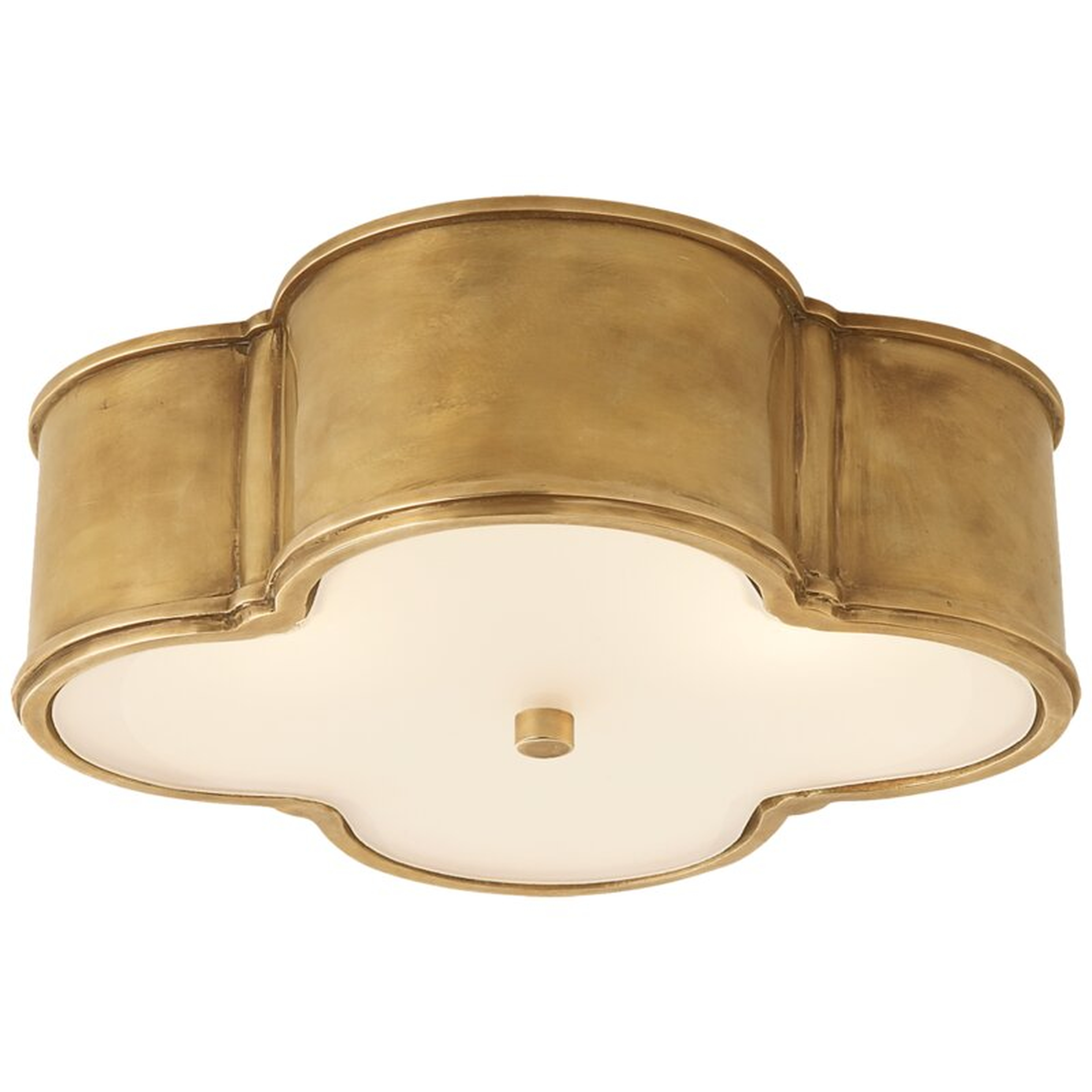 Visual Comfort Signature Alexa Hampton Basil 17"" Flush Mount - Perigold