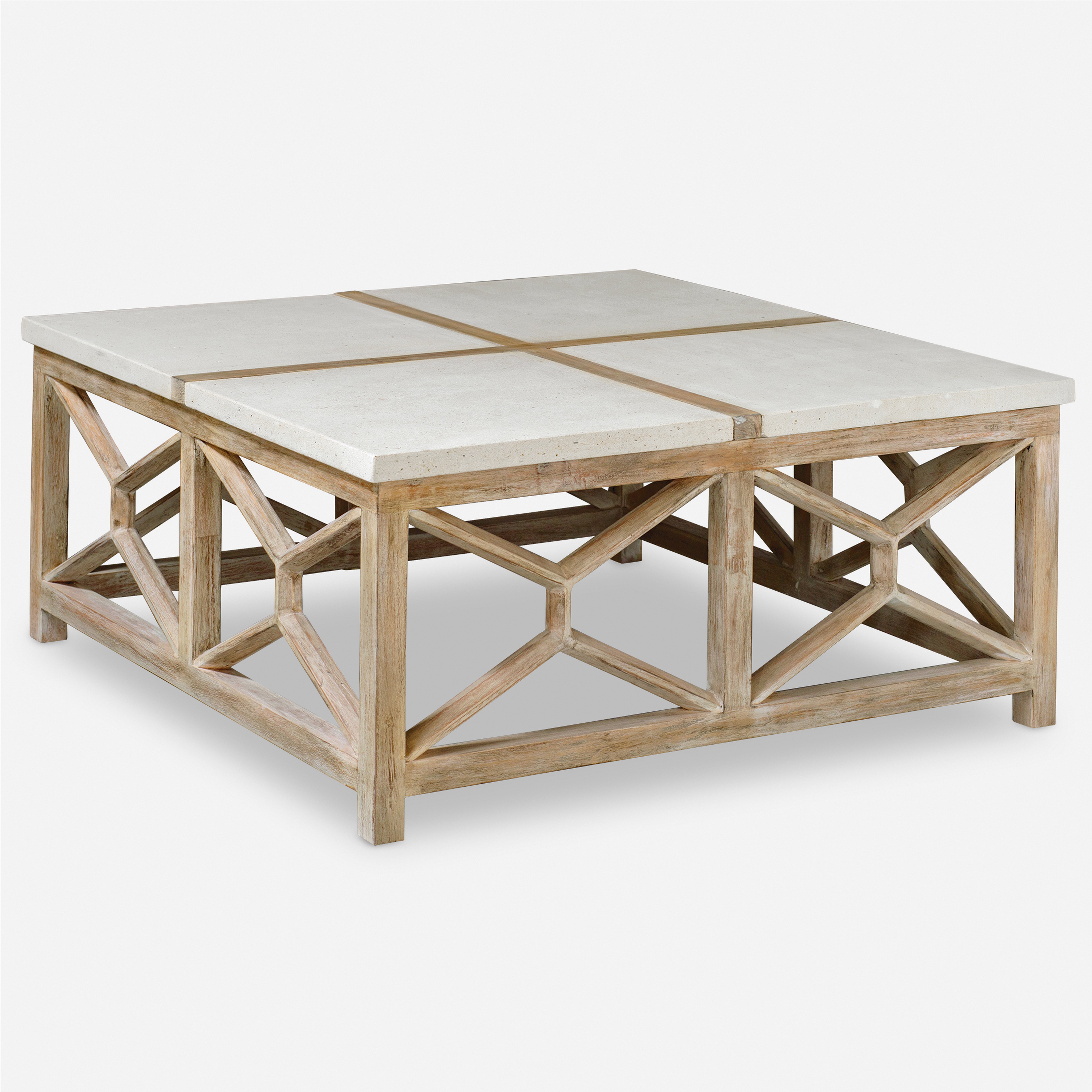 Catali Stone Coffee Table - Uttermost