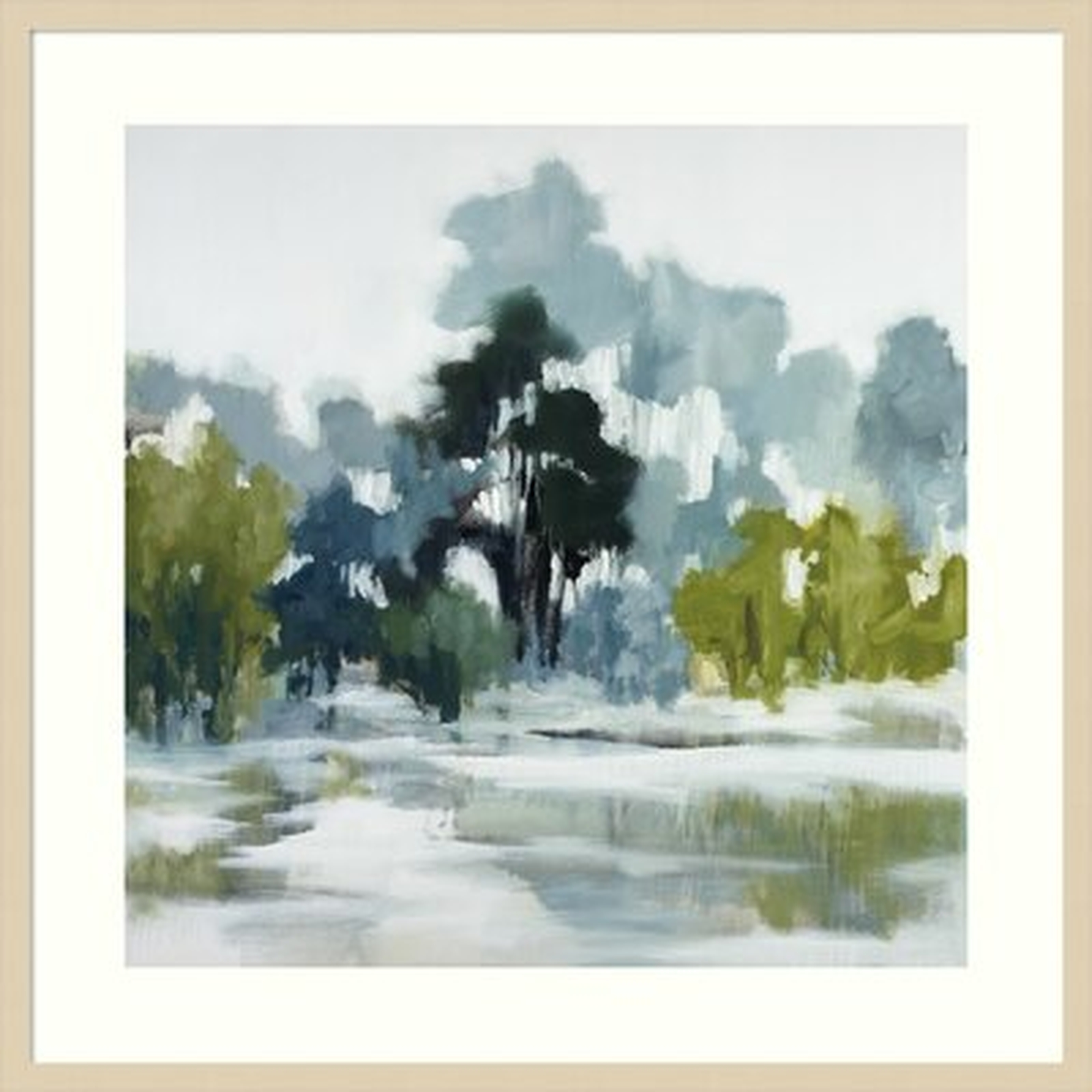 Reflections by Jacqueline Ellens - Picture Frame Painting Print on Paper - Wayfair
