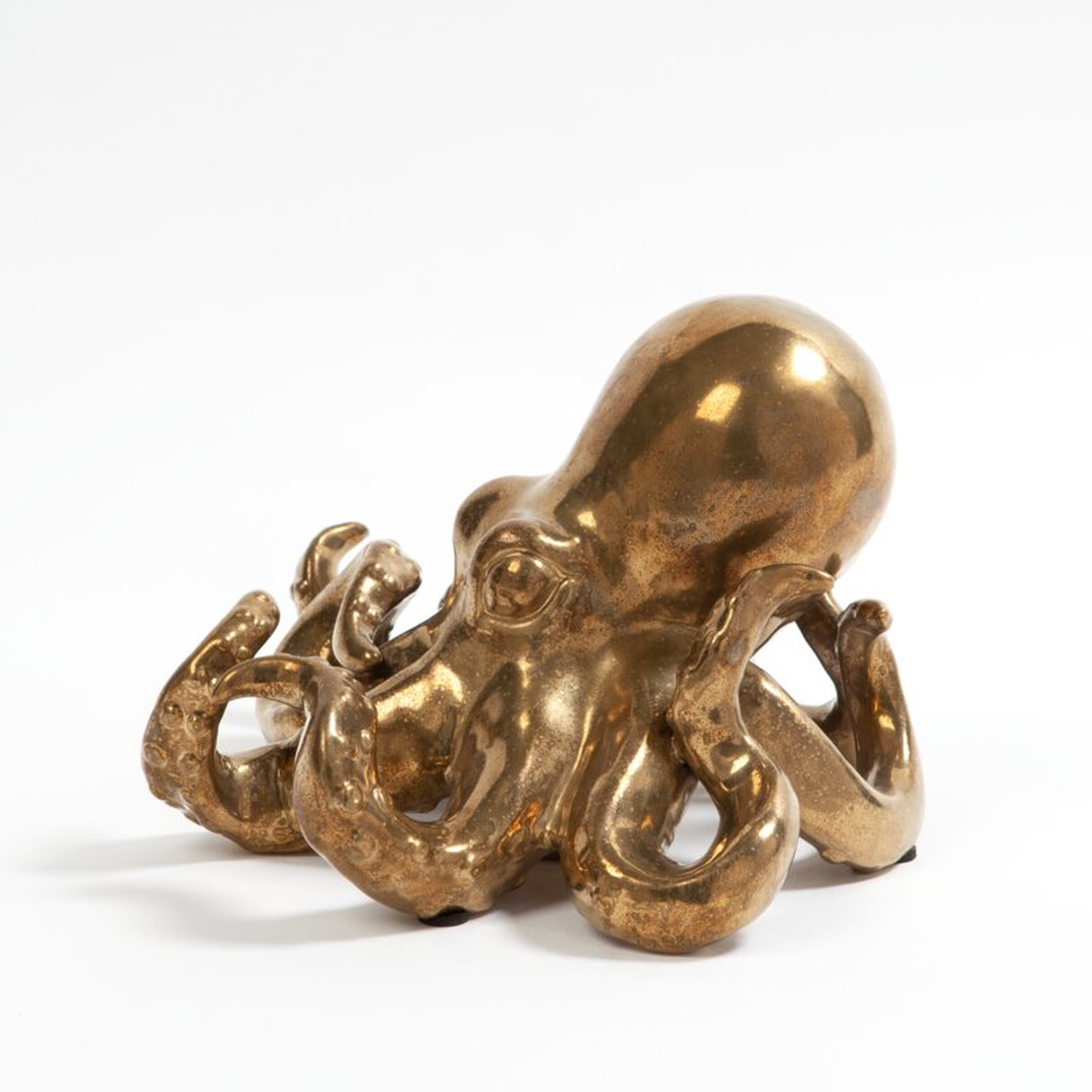 Global Views Octopus Finish: Gold - Perigold