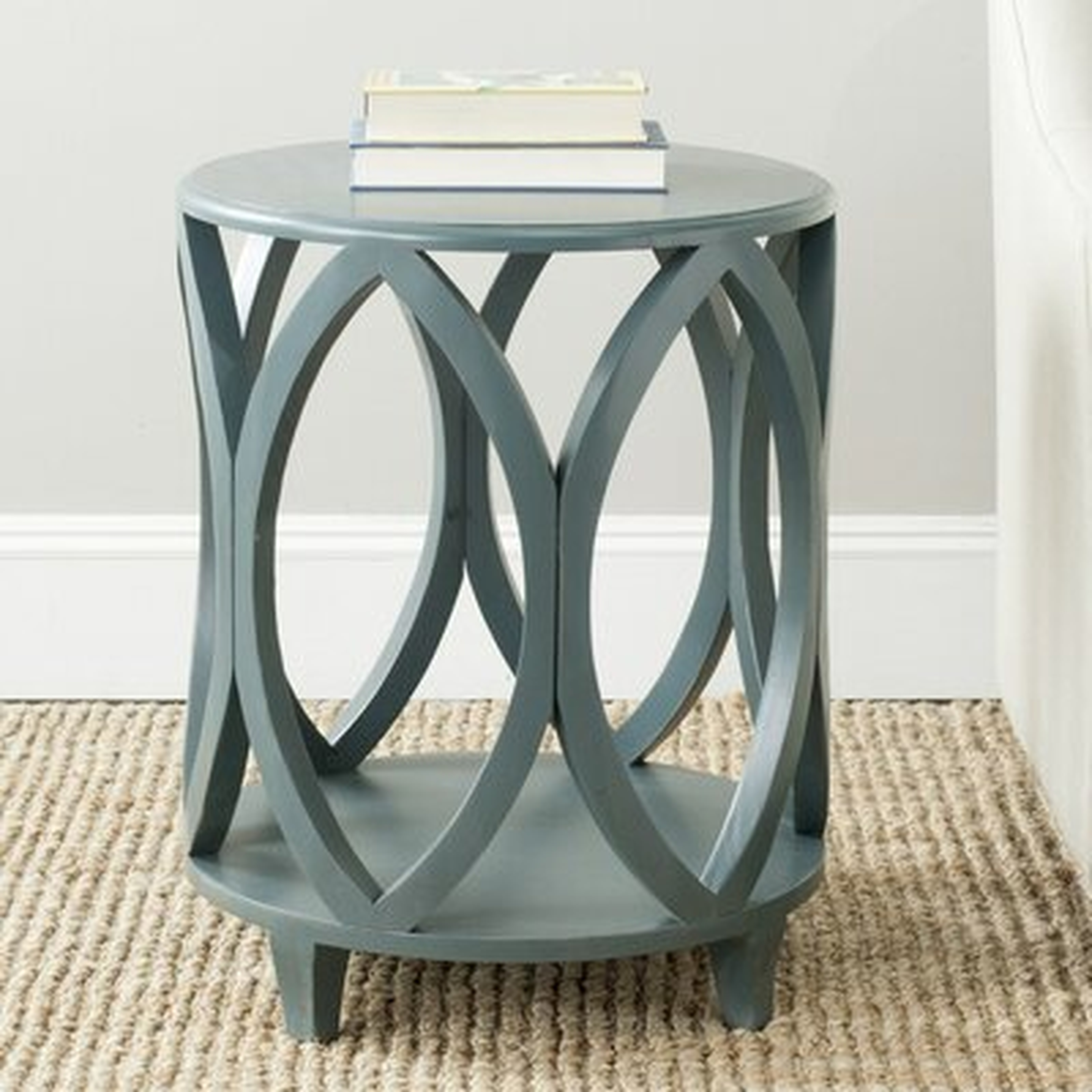 Eastham Solid Wood End Table with Storage - Wayfair