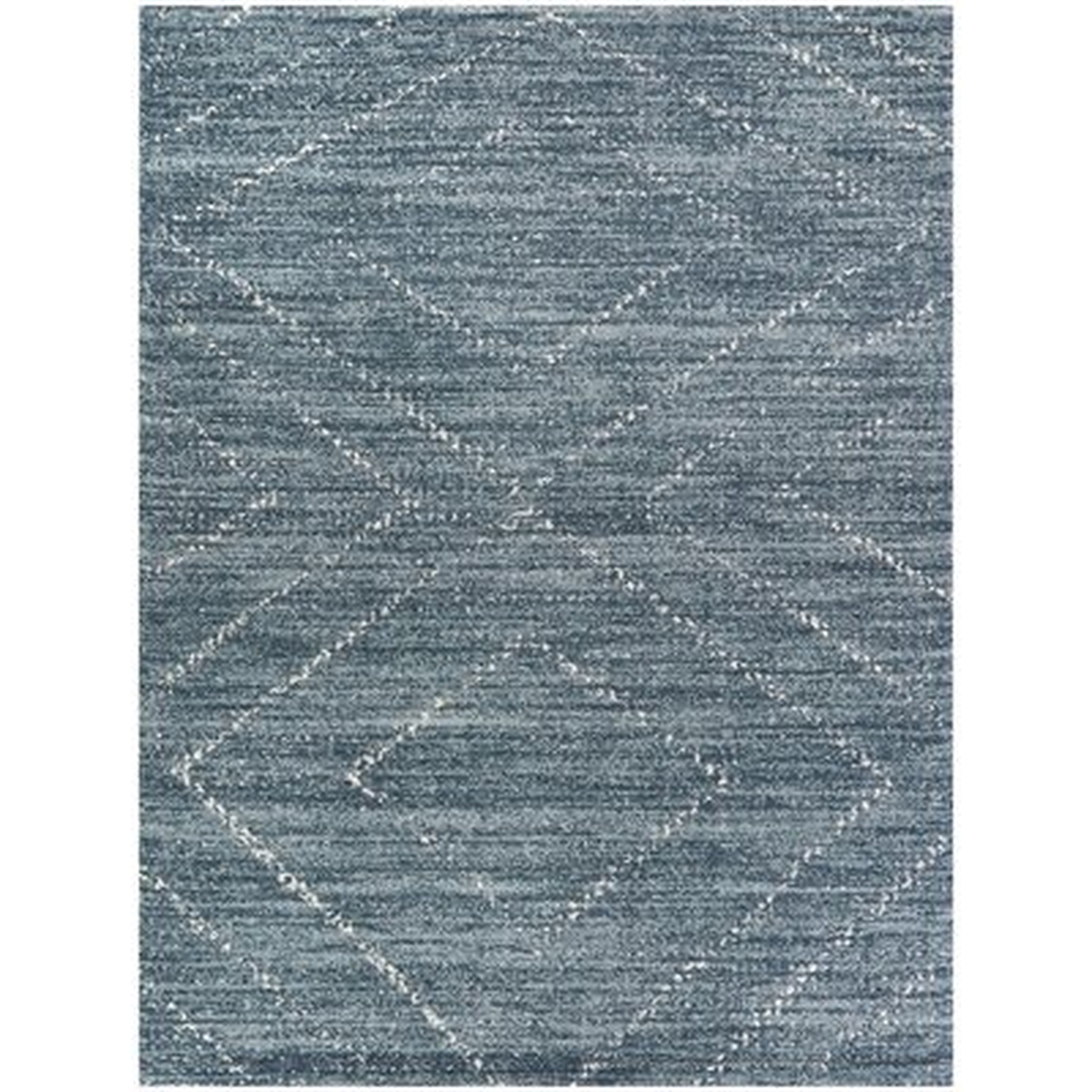 Wittman Geometric Blue Area Rug - Wayfair