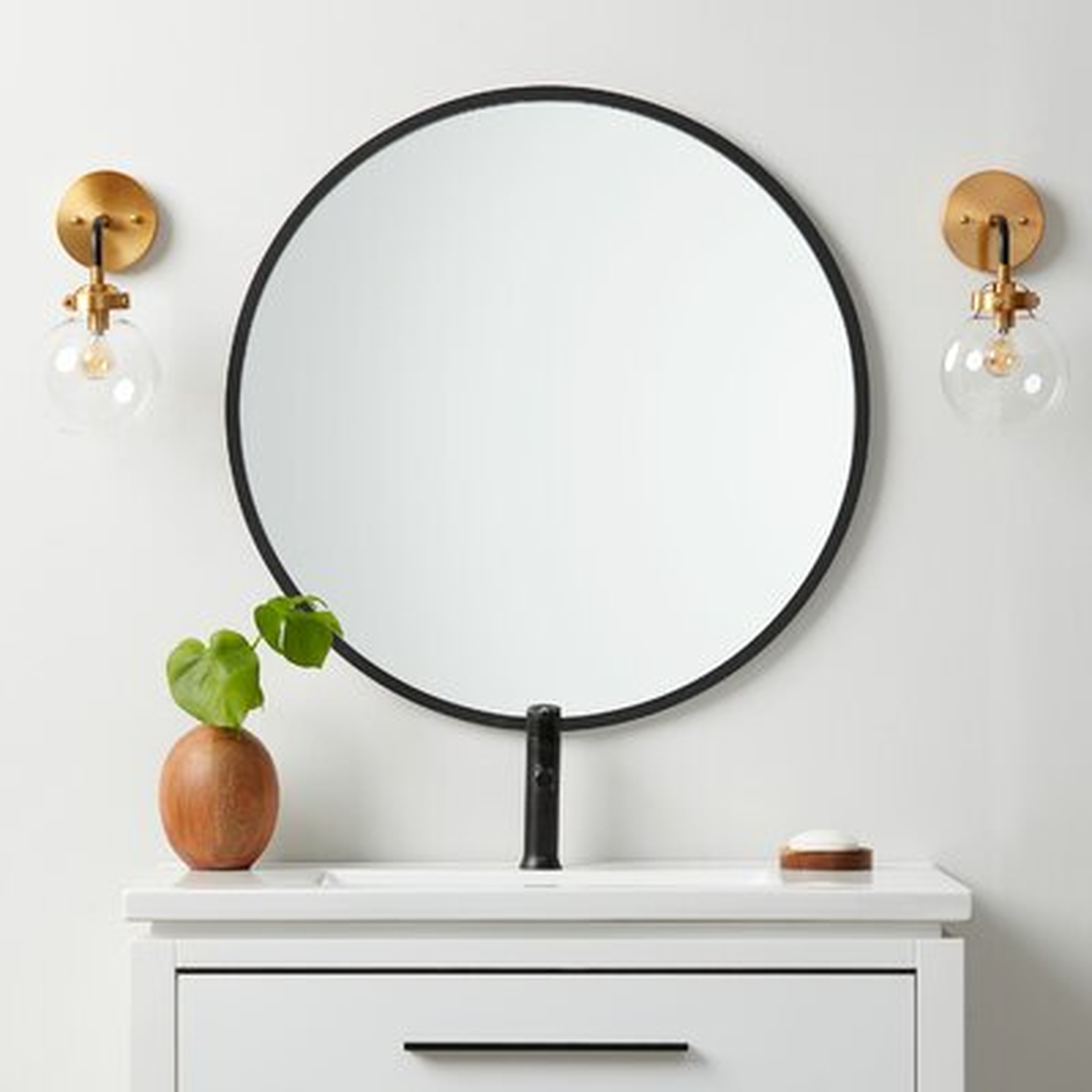 Clique Contemporary Accent Mirror - Wayfair