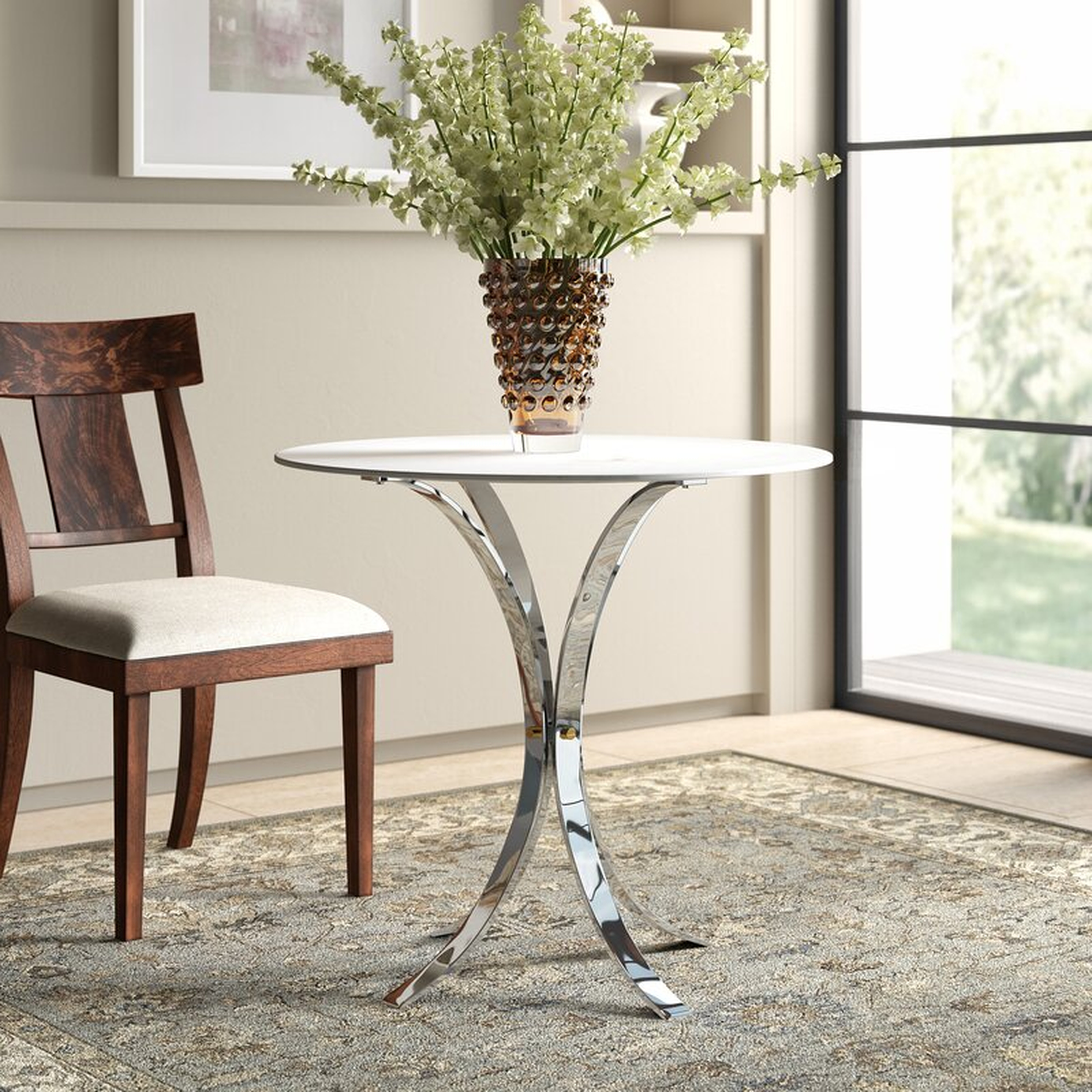 Jonathan Adler Electrum Cafe Dining Table - Perigold