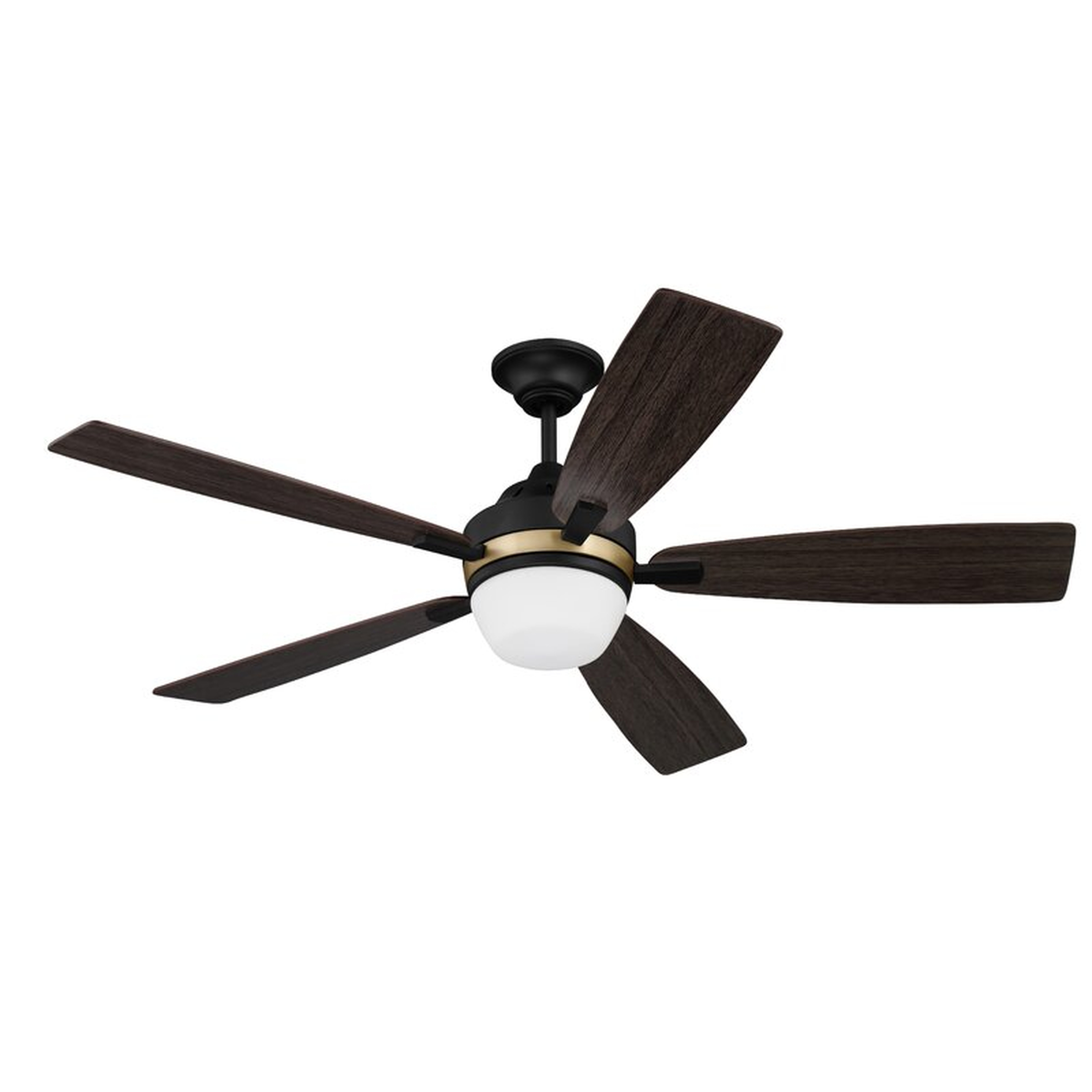 52'' Lauriana 5-Blade LED Standard Ceiling Fan with & Light Kit Included - Wayfair