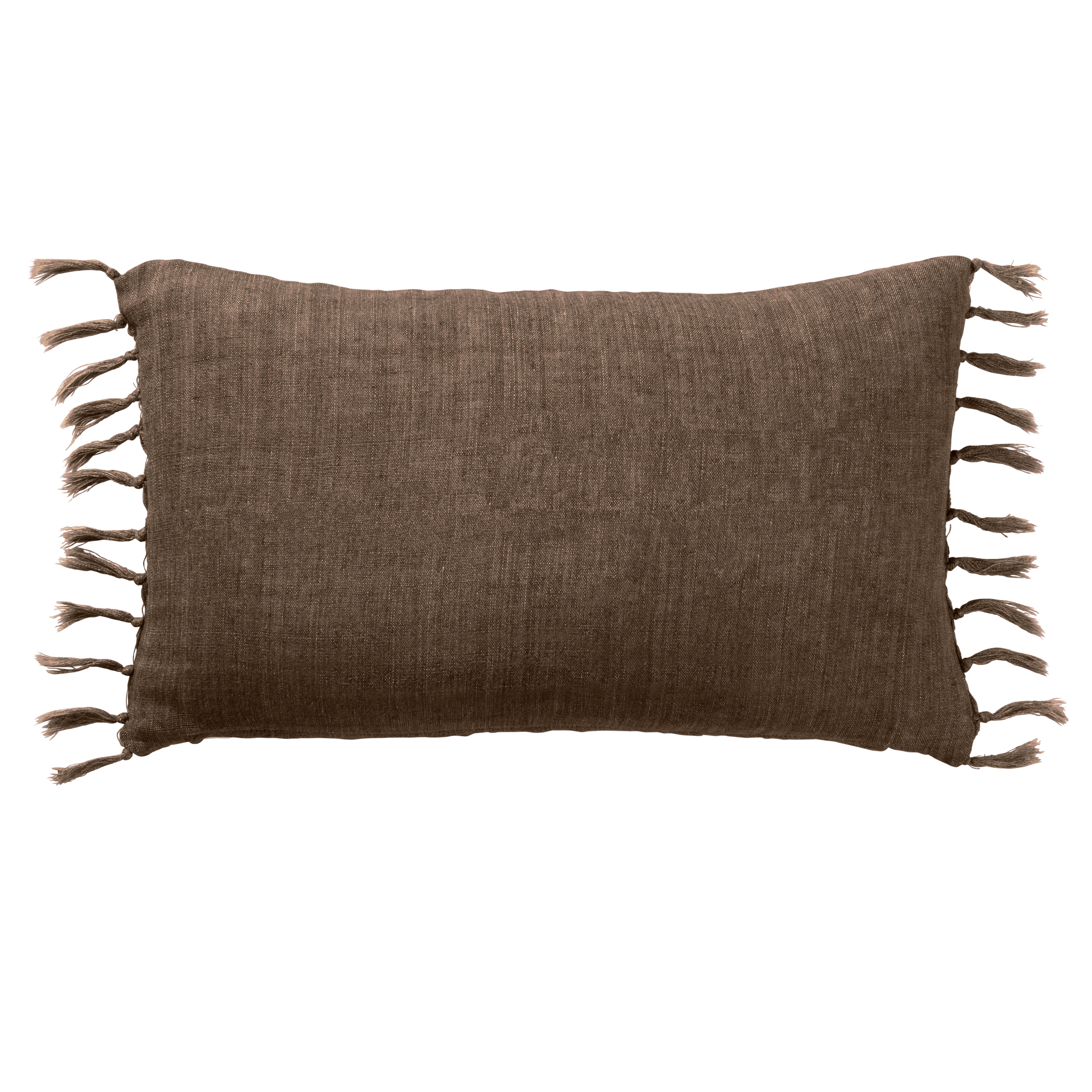 Design (US) Brown 13"X21" Pillow POLY insert - Collective Weavers