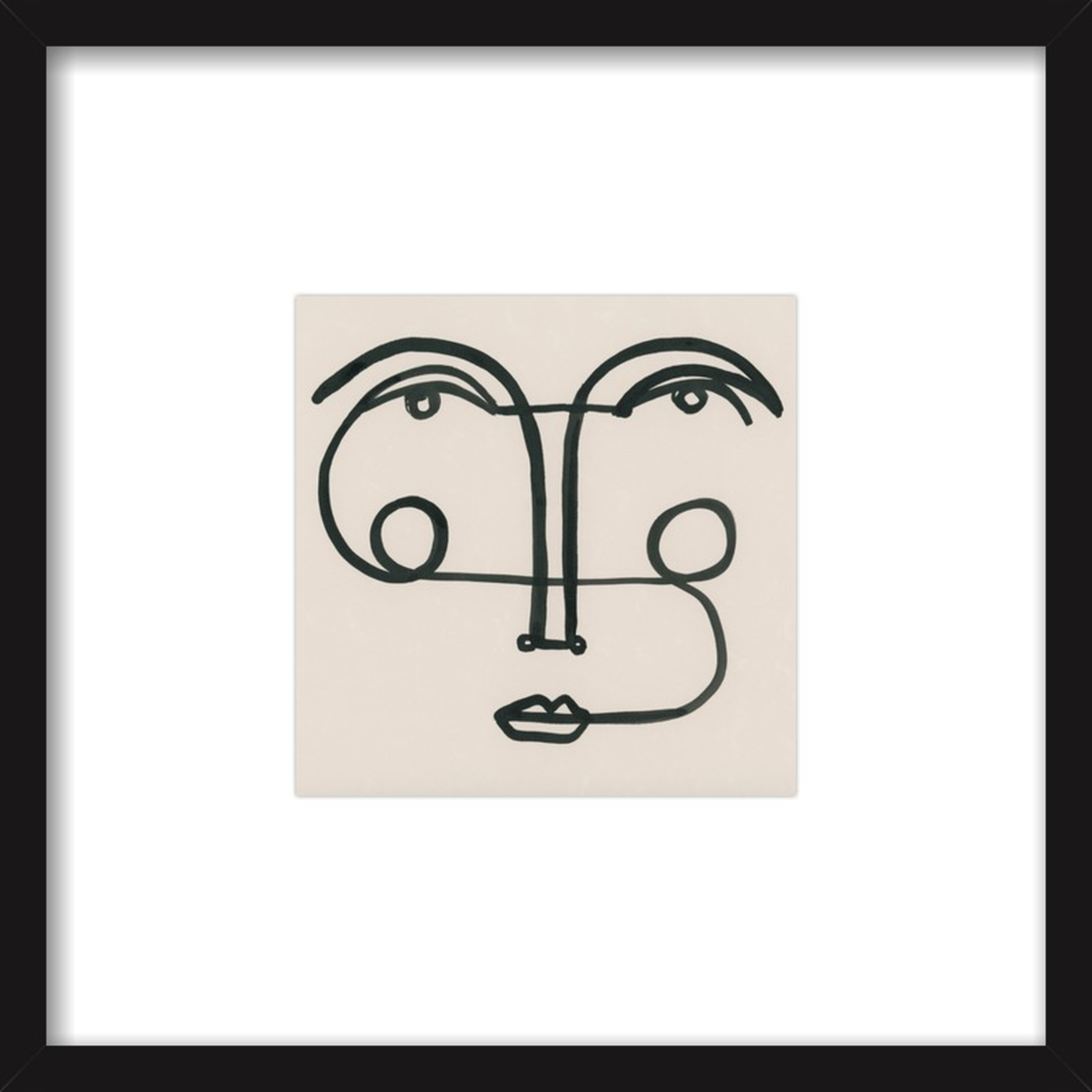 Face I by Katherine George for Artfully Walls - Artfully Walls