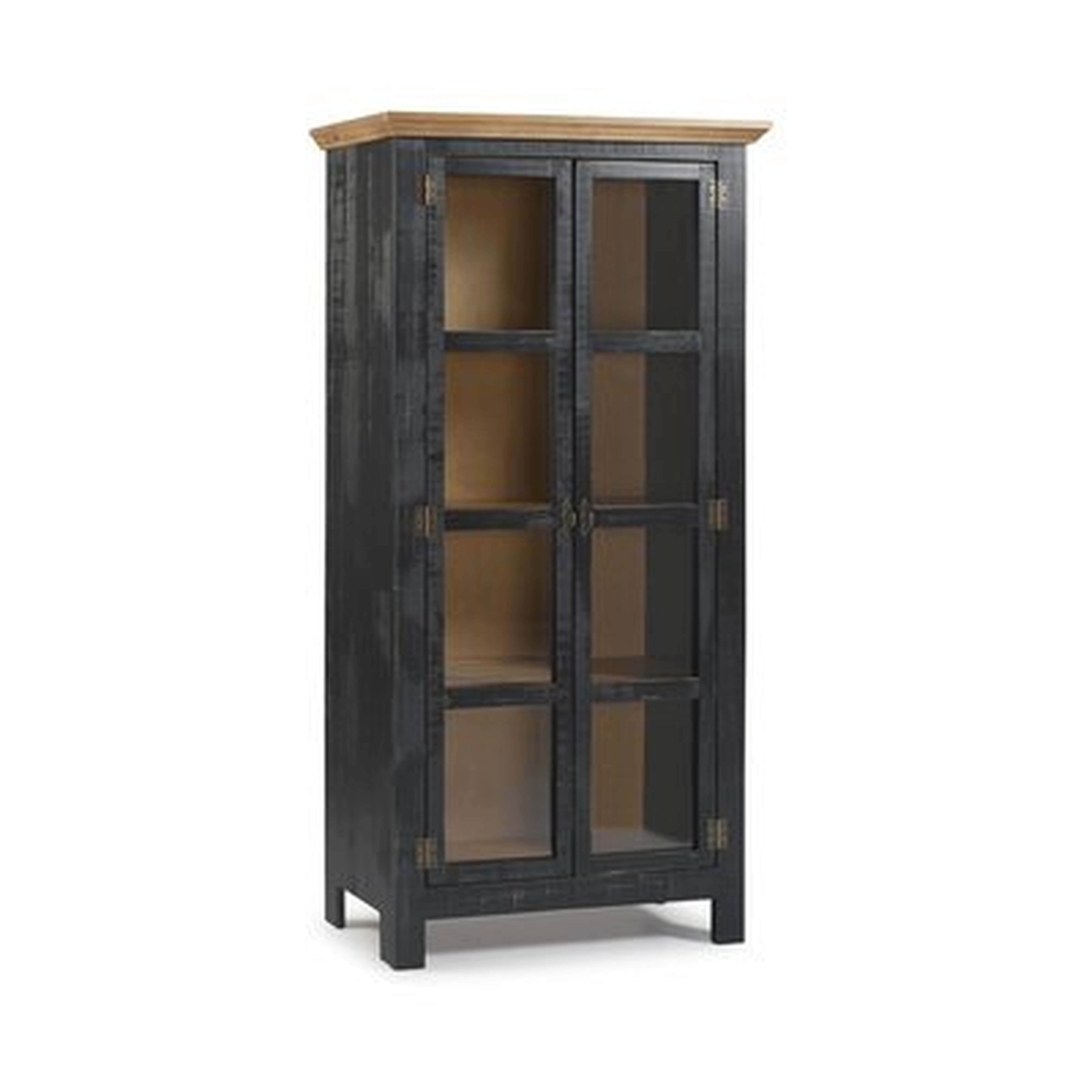 Colucci 71'' Tall Solid Wood 2 - Door Accent Cabinet - Wayfair