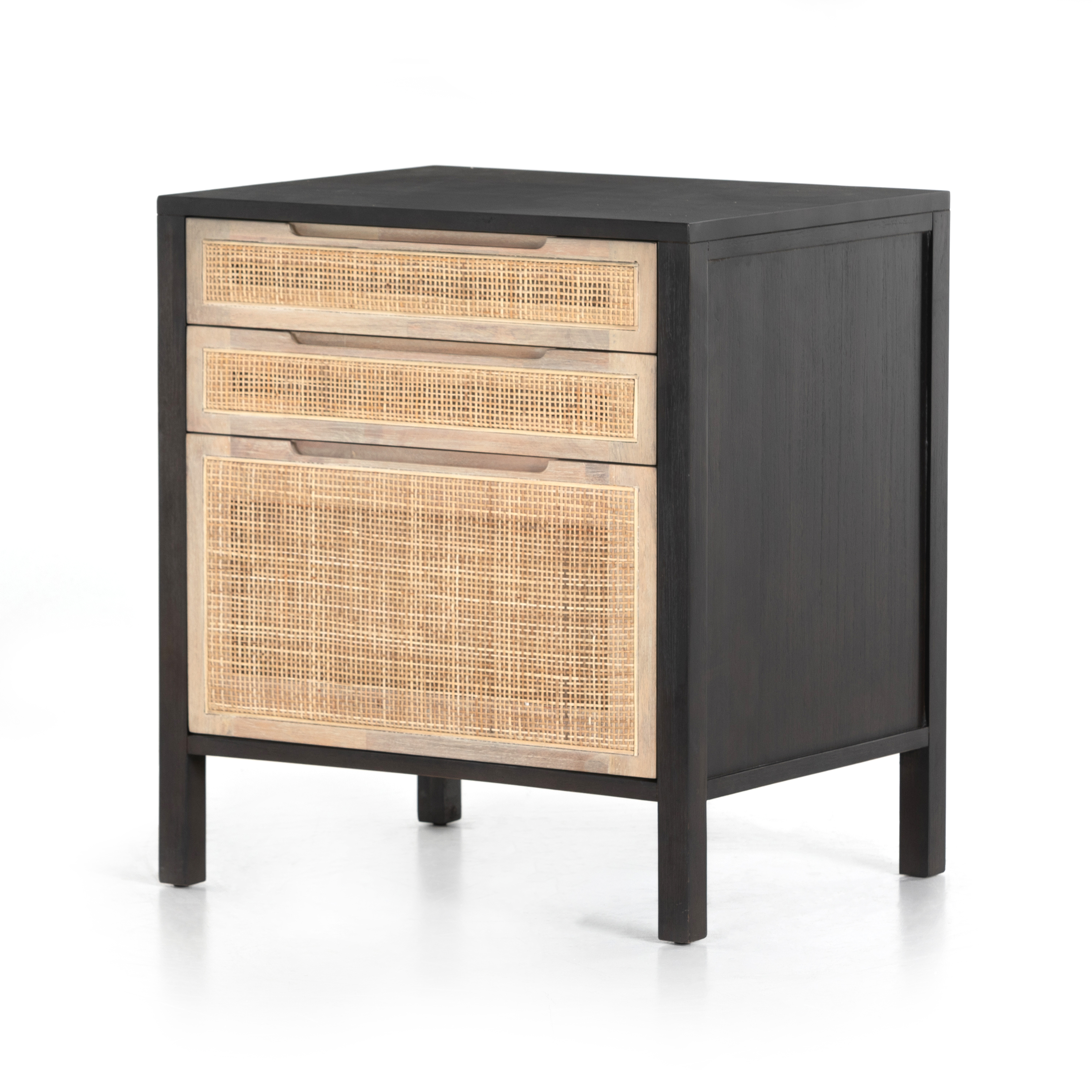 Clarita Modular Filing Cabinet-Black - Four Hands