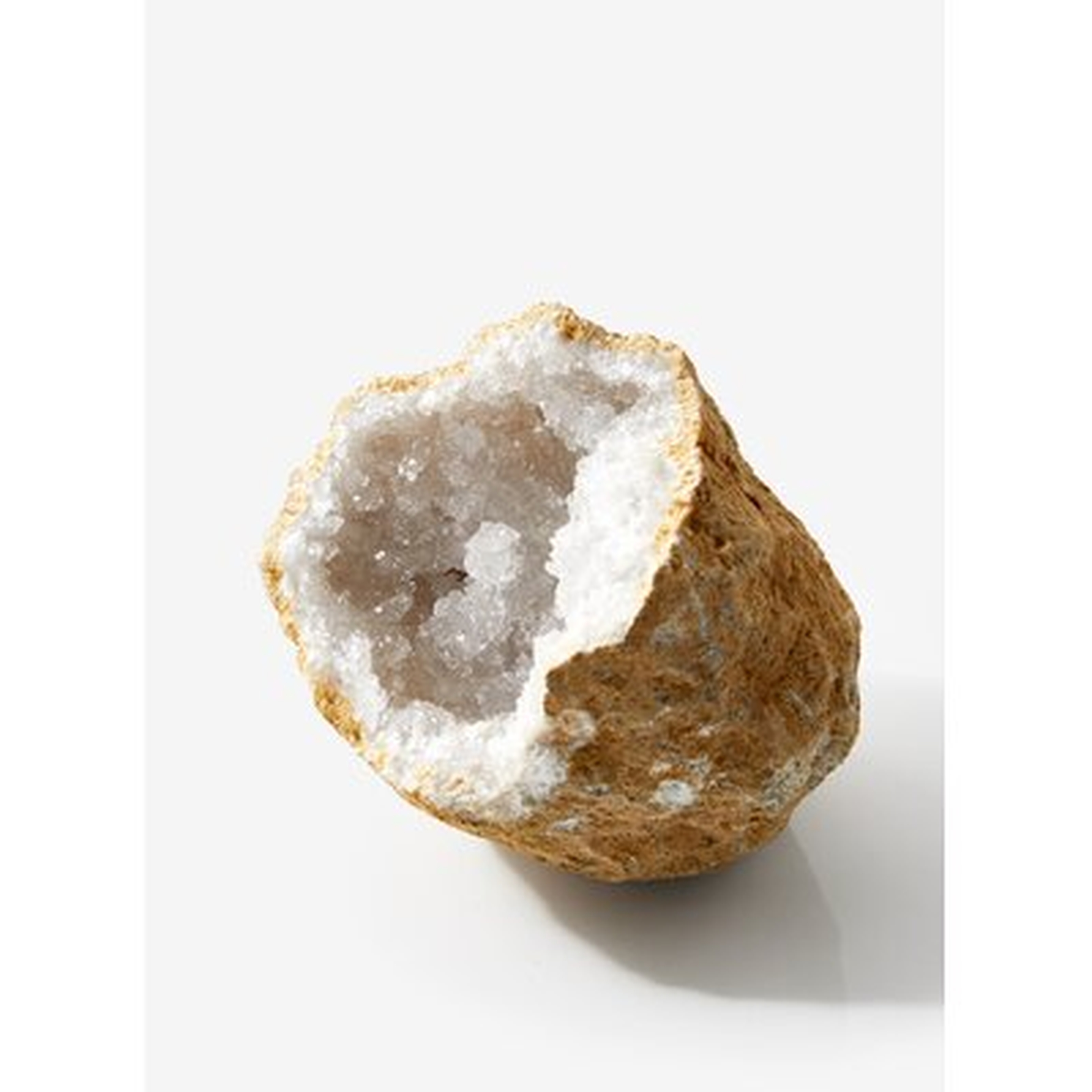 Foundry Select Extra Large Moroccan Calcite Geodes, Ideal For Home And Office Décor, Measures 9" Tall 9" Long And 9.5" Wide - Wayfair