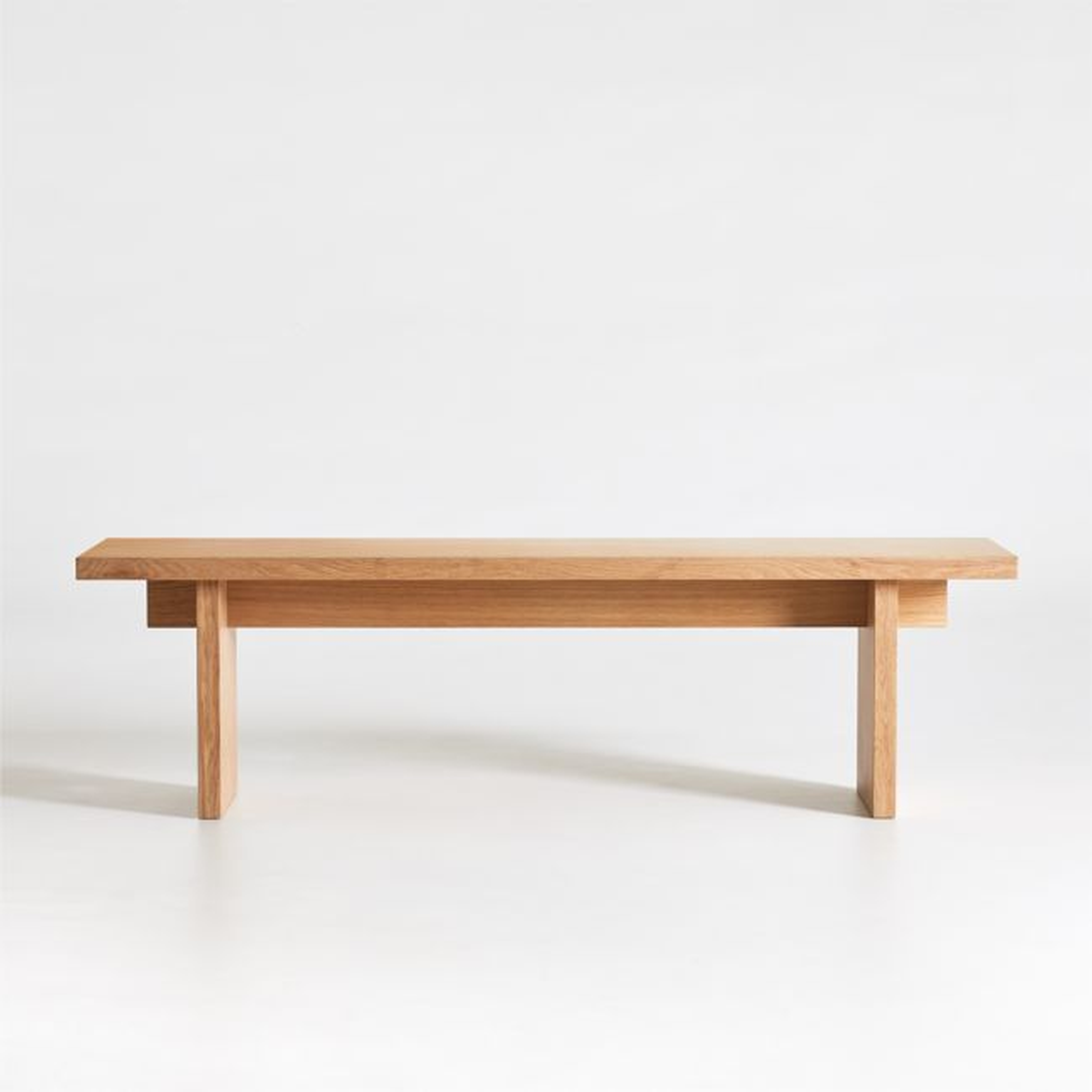 Paradox Modern Dining Bench - Crate and Barrel