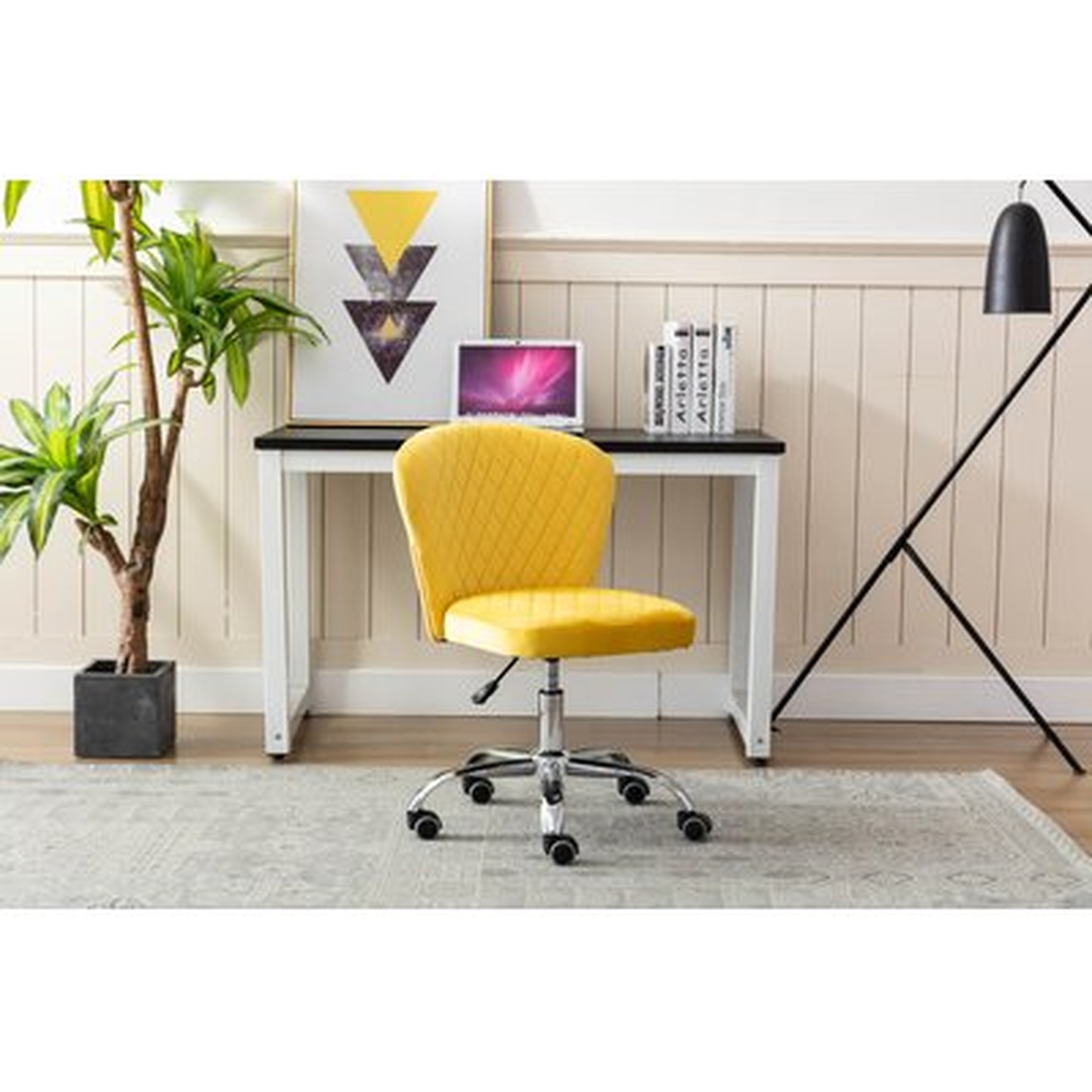Office Chair ——computer Chair Task Chair Home Executive Desk Chair Comfortable Swivel Chair And Mid- Back With Wheels - Wayfair
