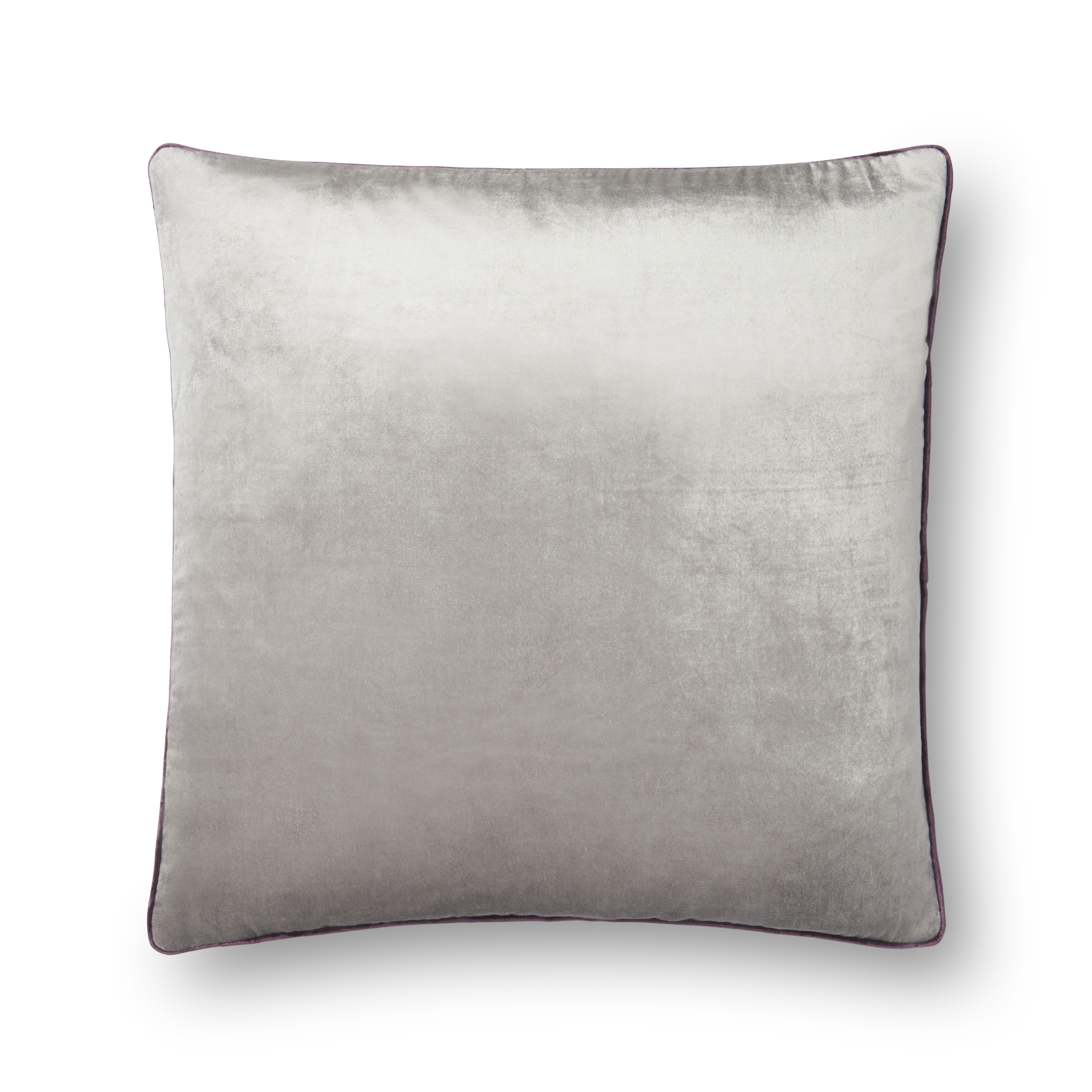 Loloi Pillows P0602 Grey 22" x 22" Cover Only - Loloi Rugs