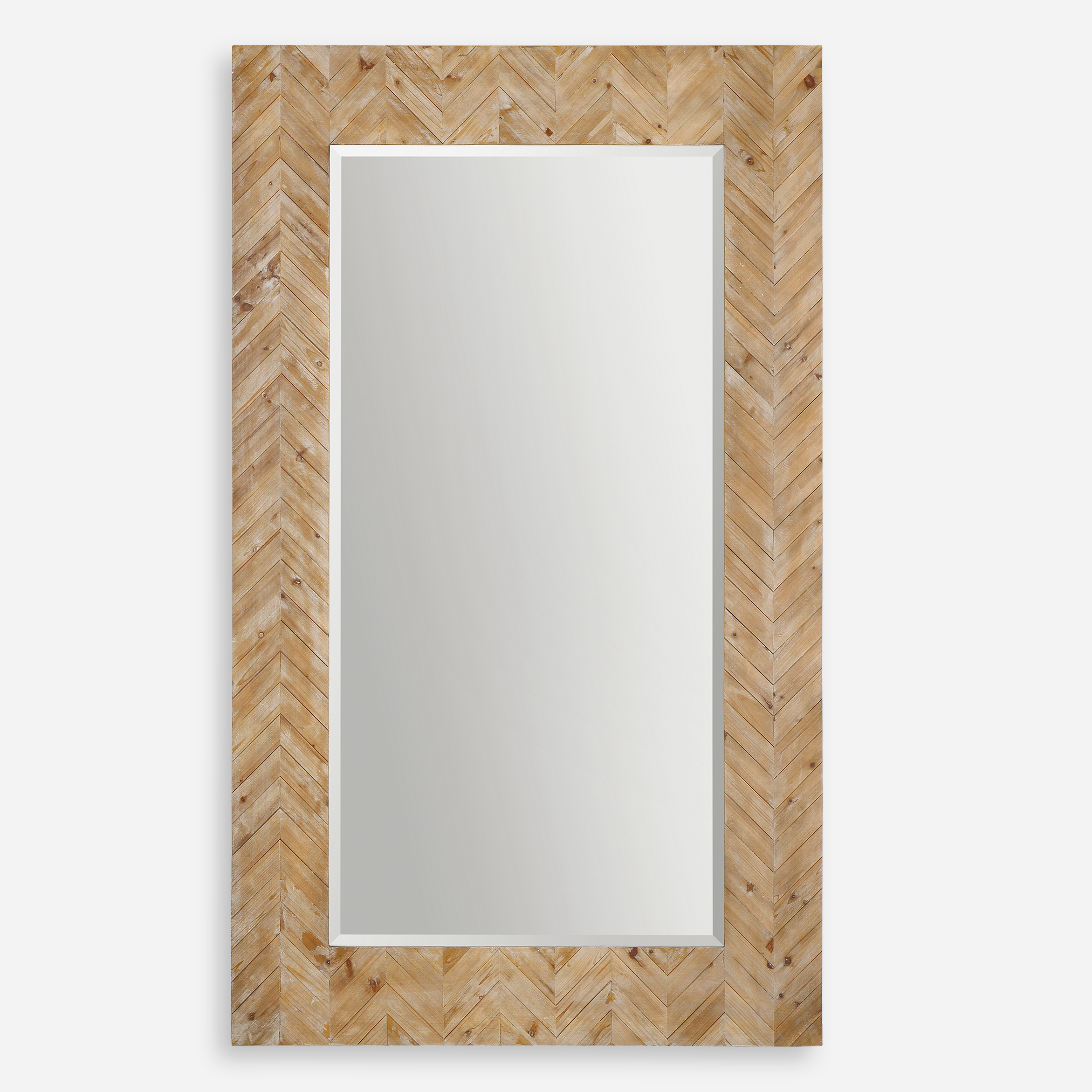 Demetria Oversized Wooden Mirror - Uttermost