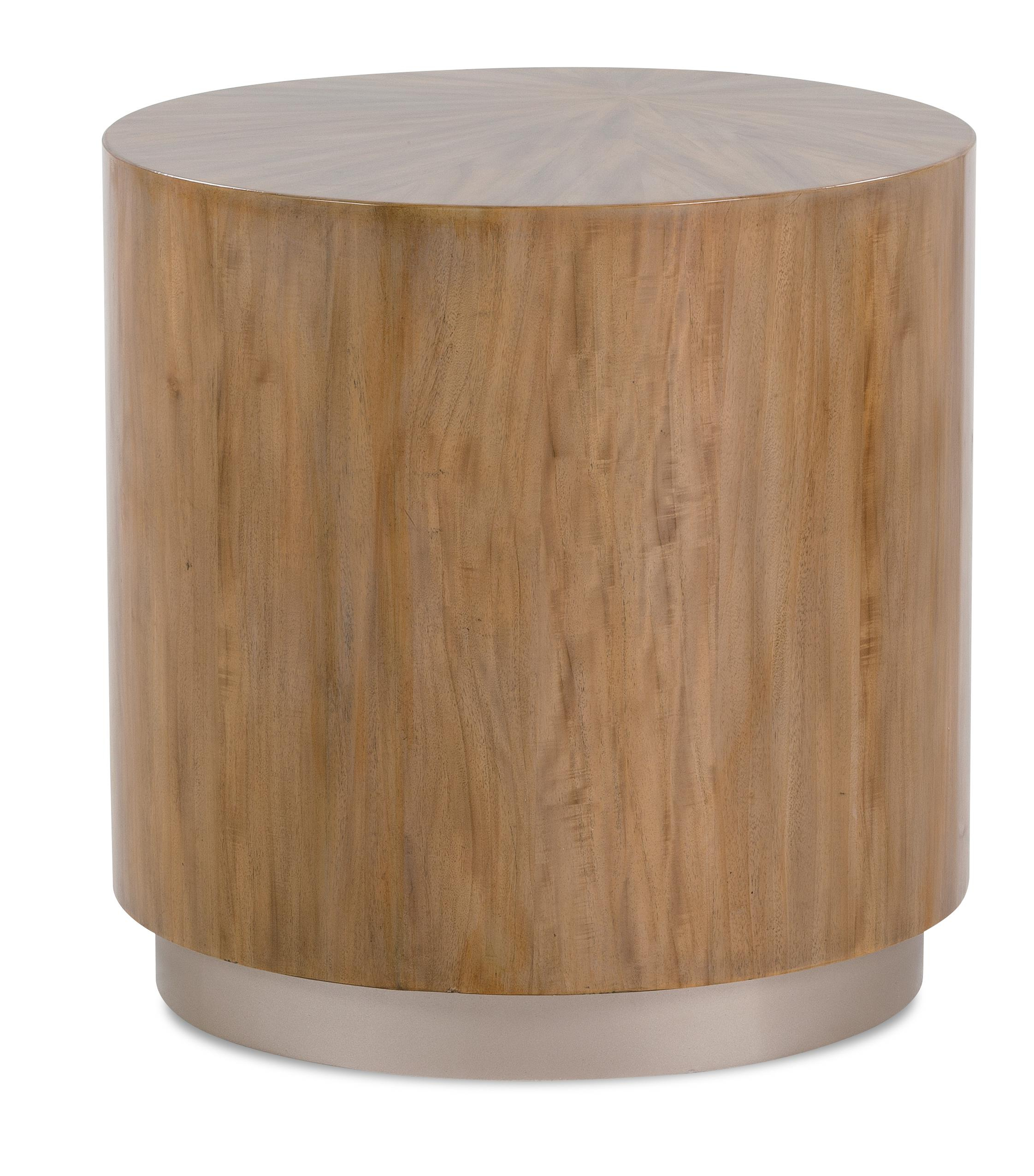 Gemina Round End Table - Rowe Furniture