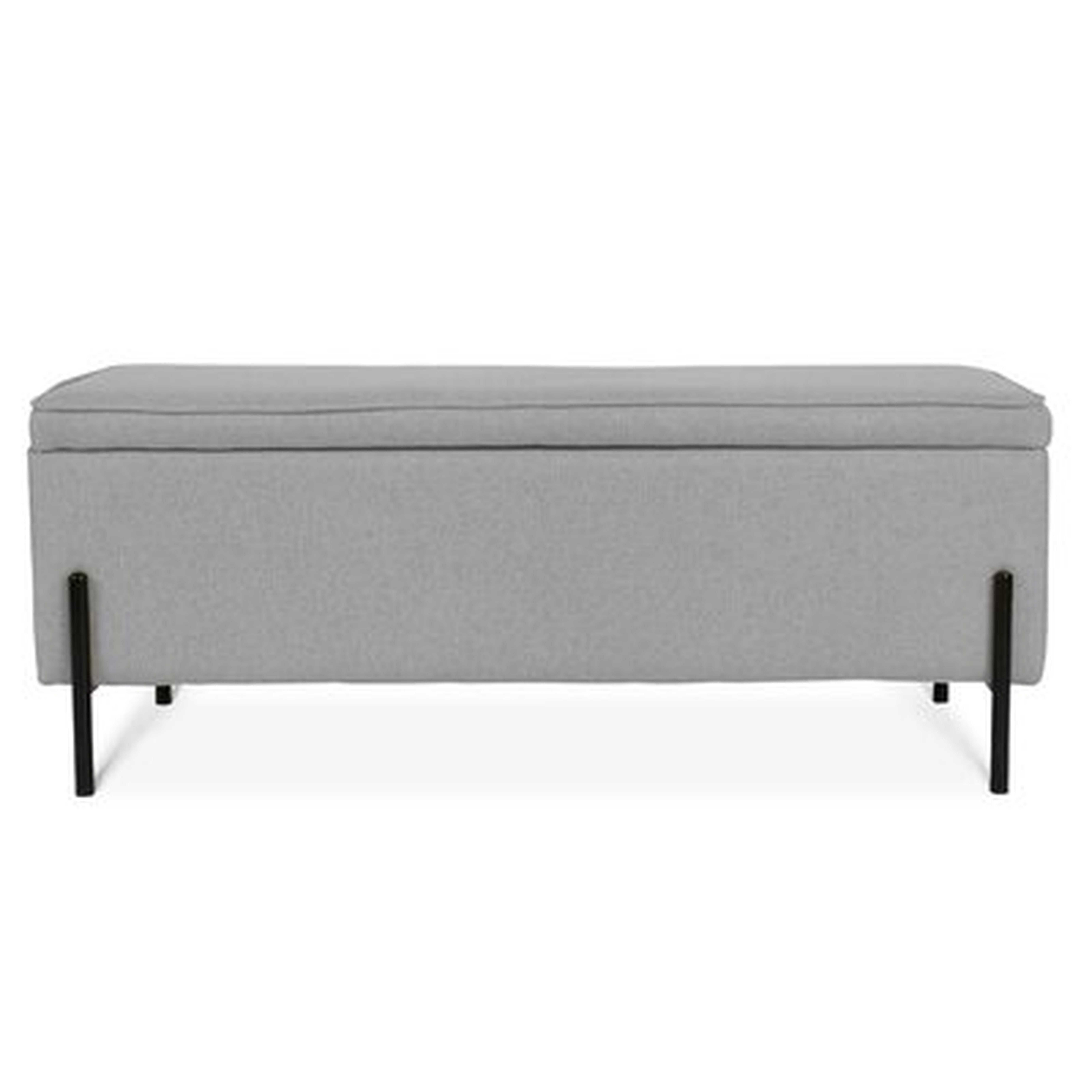 Mixie Upholstered Flip Top Storage Bench - Wayfair