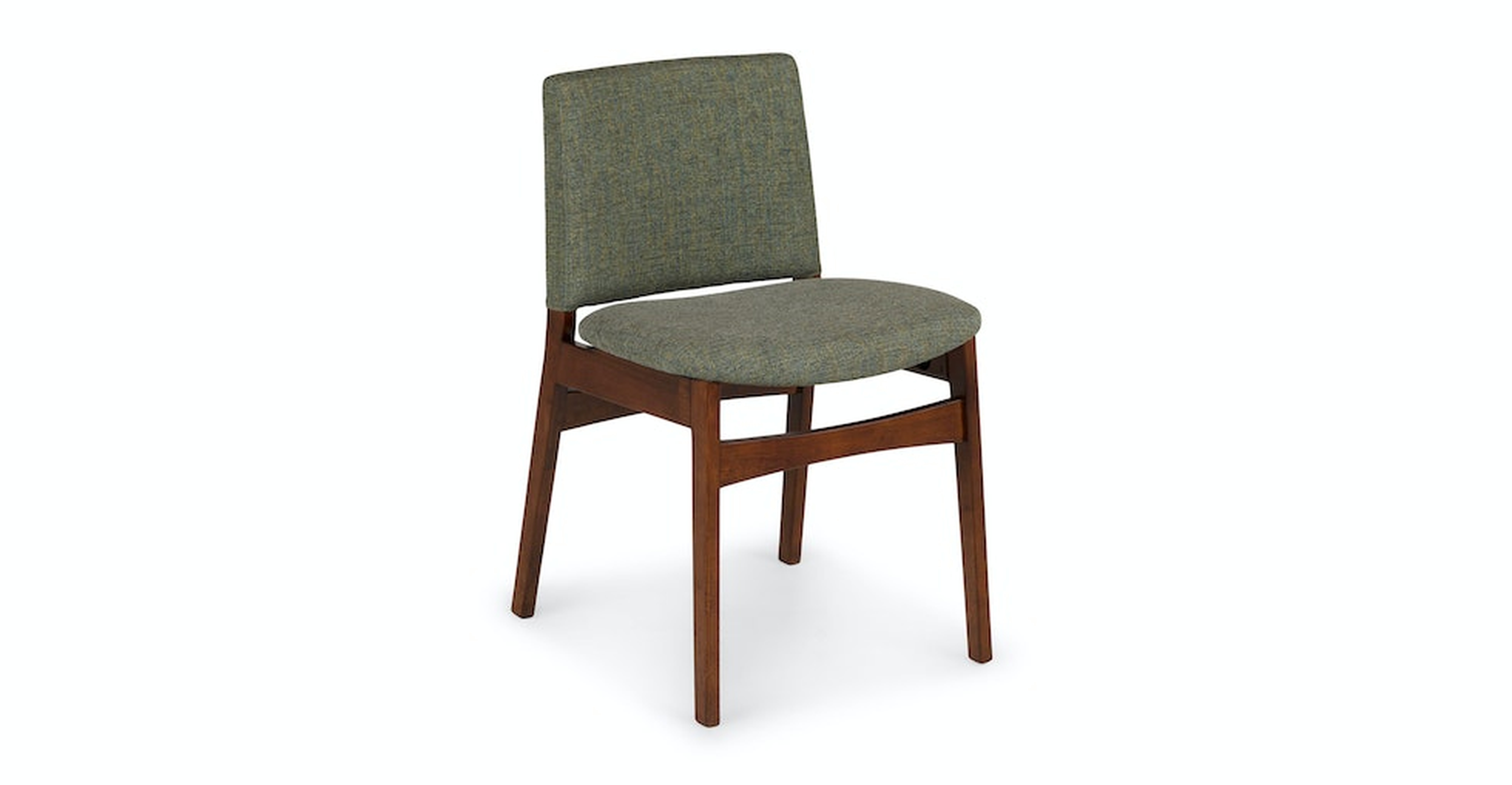 Nosh Dining Chair - Walnut and Hemlock Green - Article
