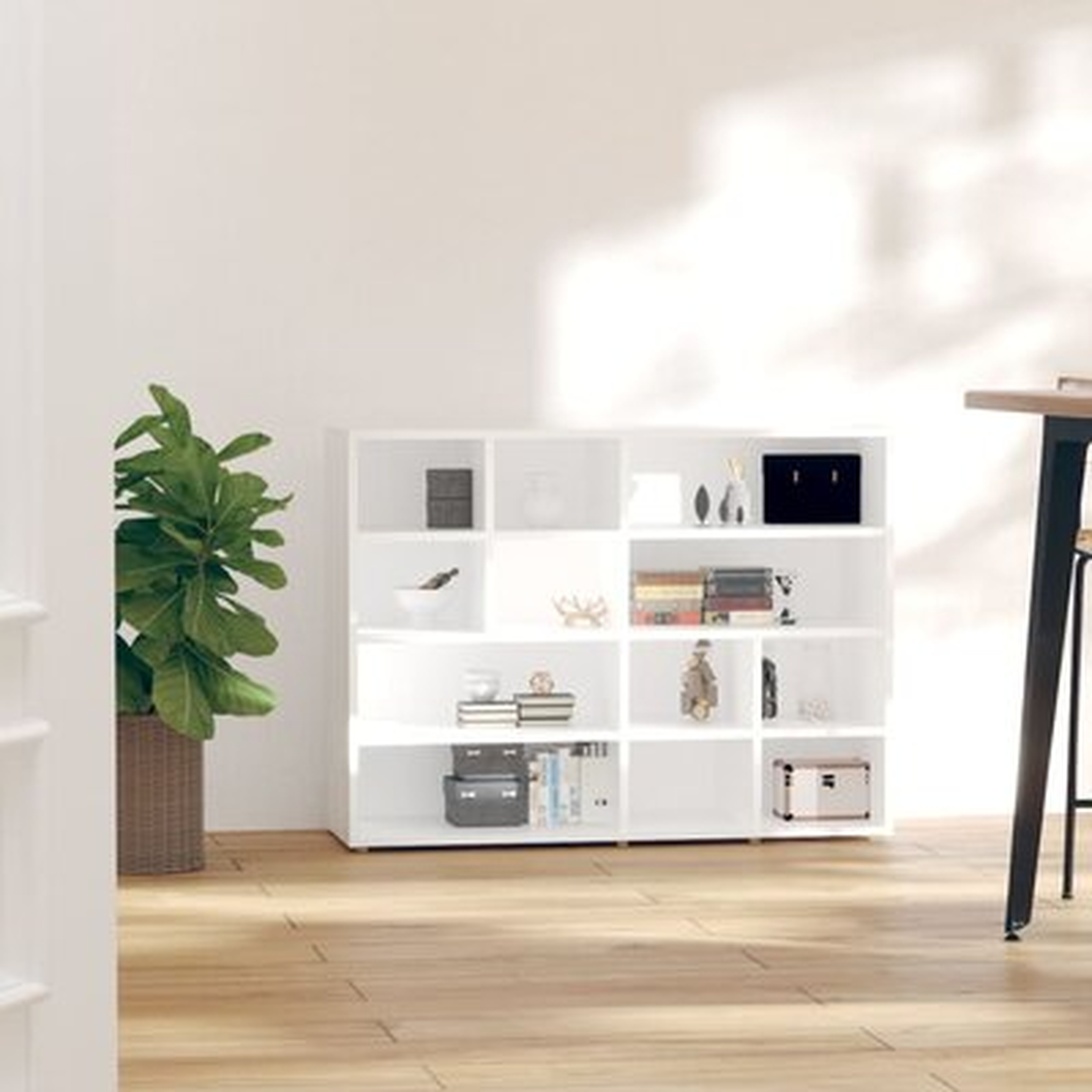 Latitude Run® Side Cabinet White 38.2"X13"X28.3" Chipboard - Wayfair