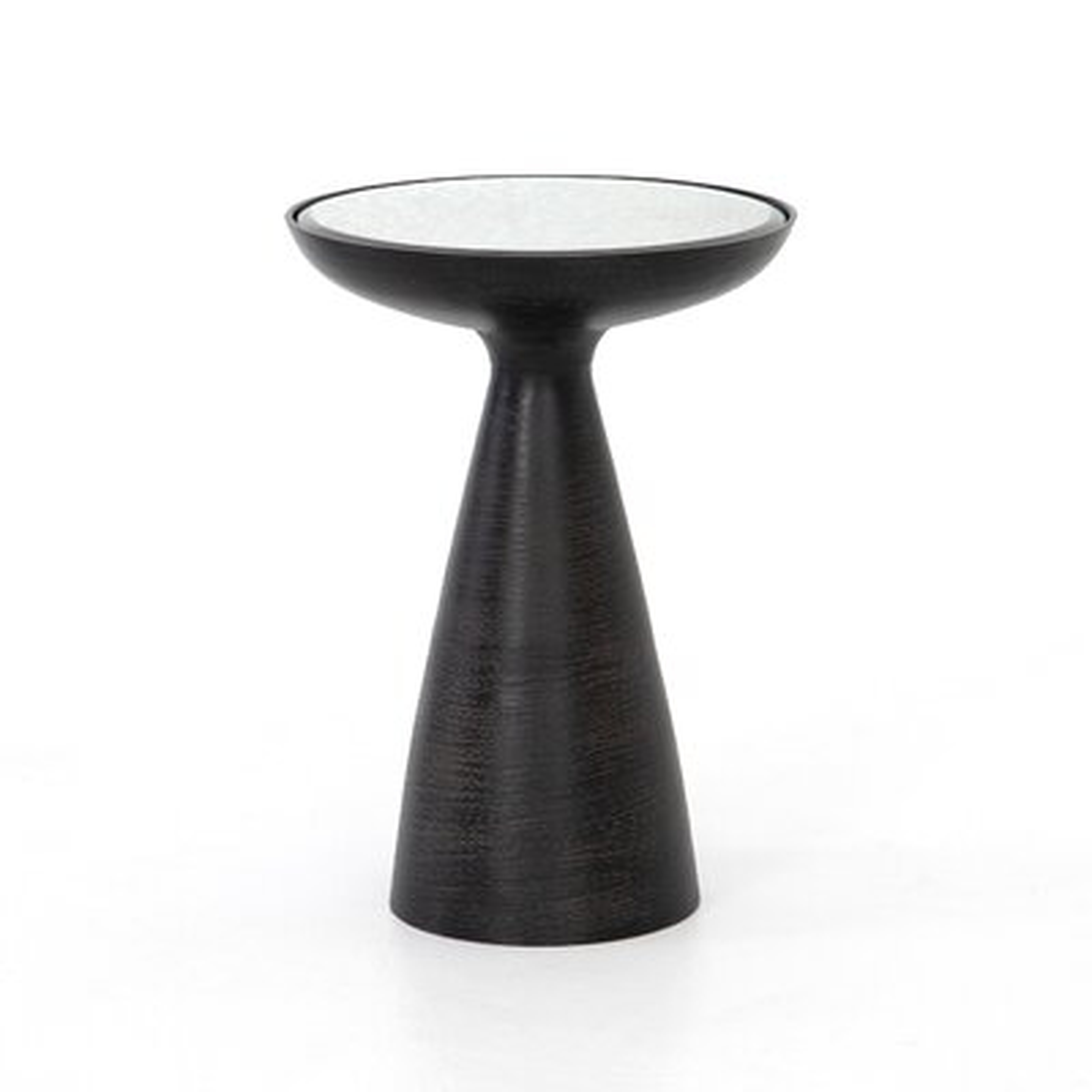 Rogers Glass Top End Table - Wayfair