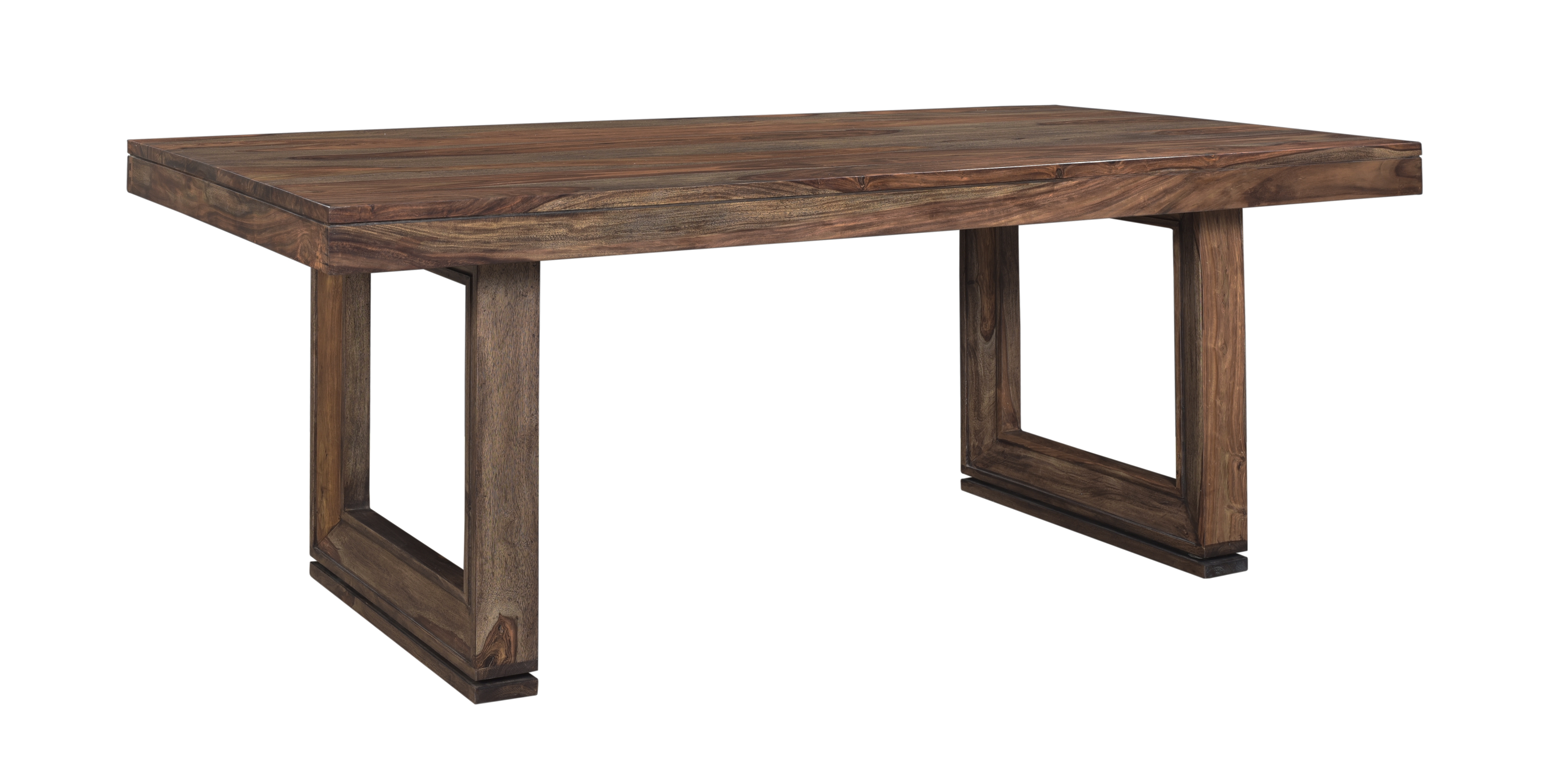 Brownstone Dining Table, Nut Brown - Sycamore Home