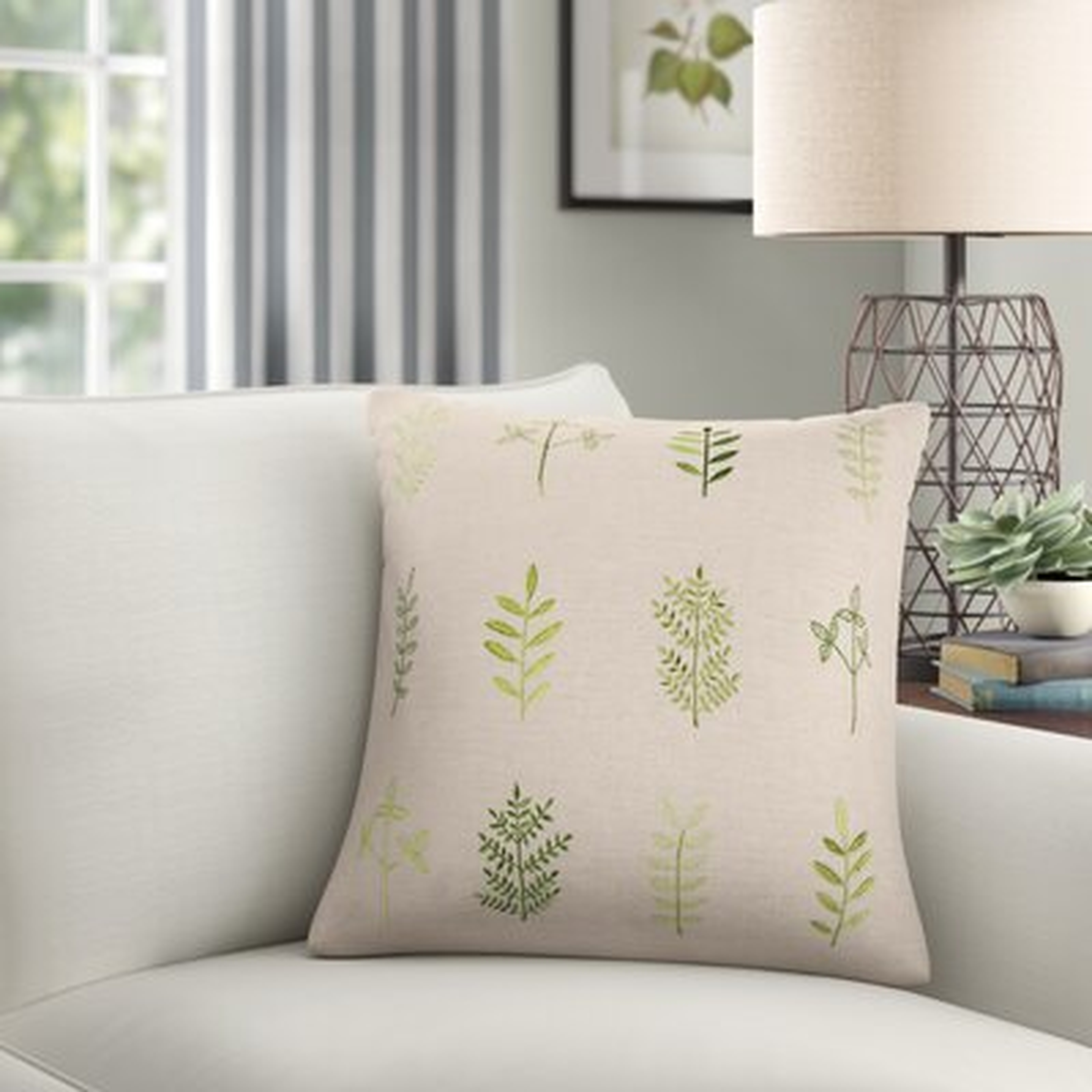 Stirling Square Pillow Cover & Insert - Birch Lane