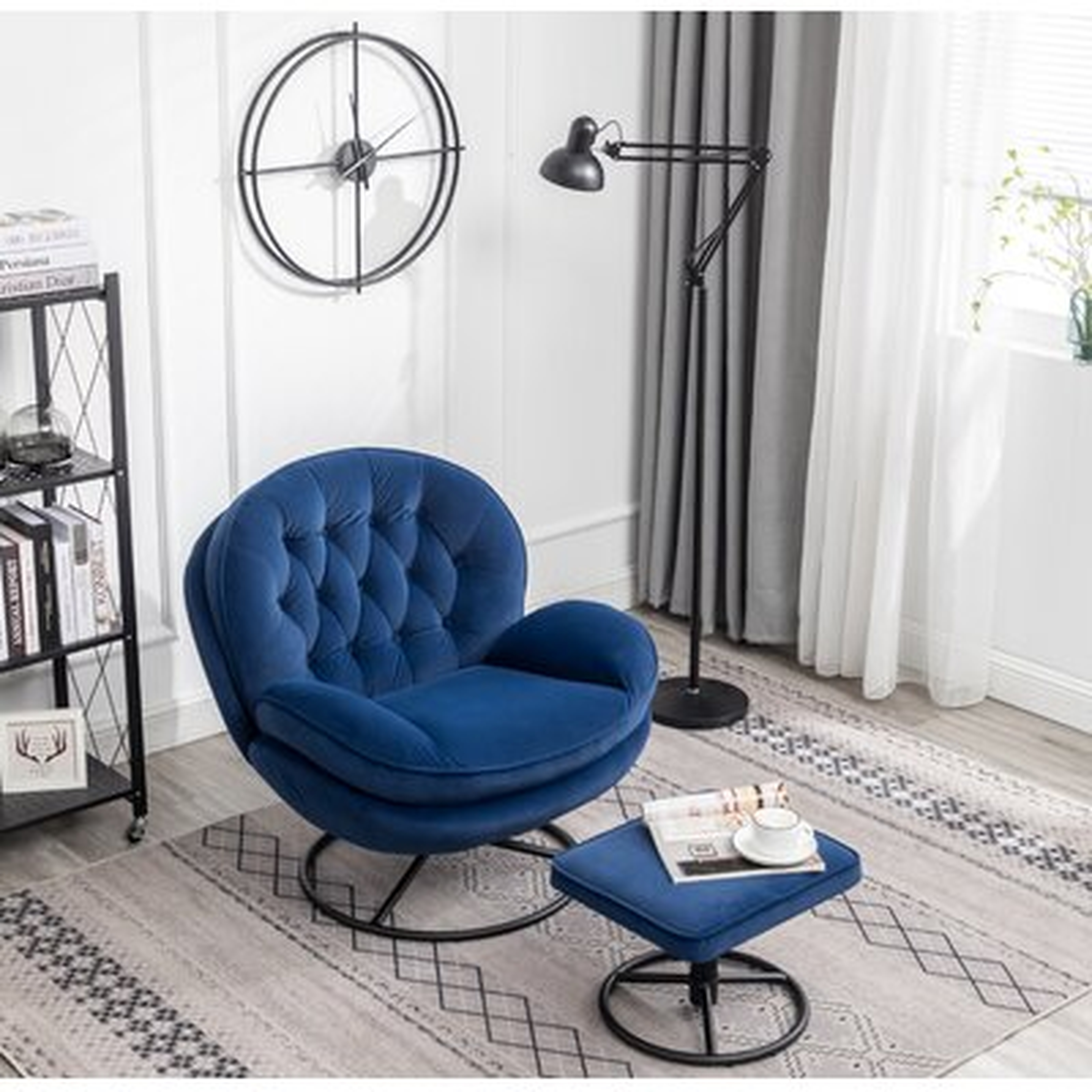 Sotelo Swivel Lounge Chair With Ottoman - Wayfair