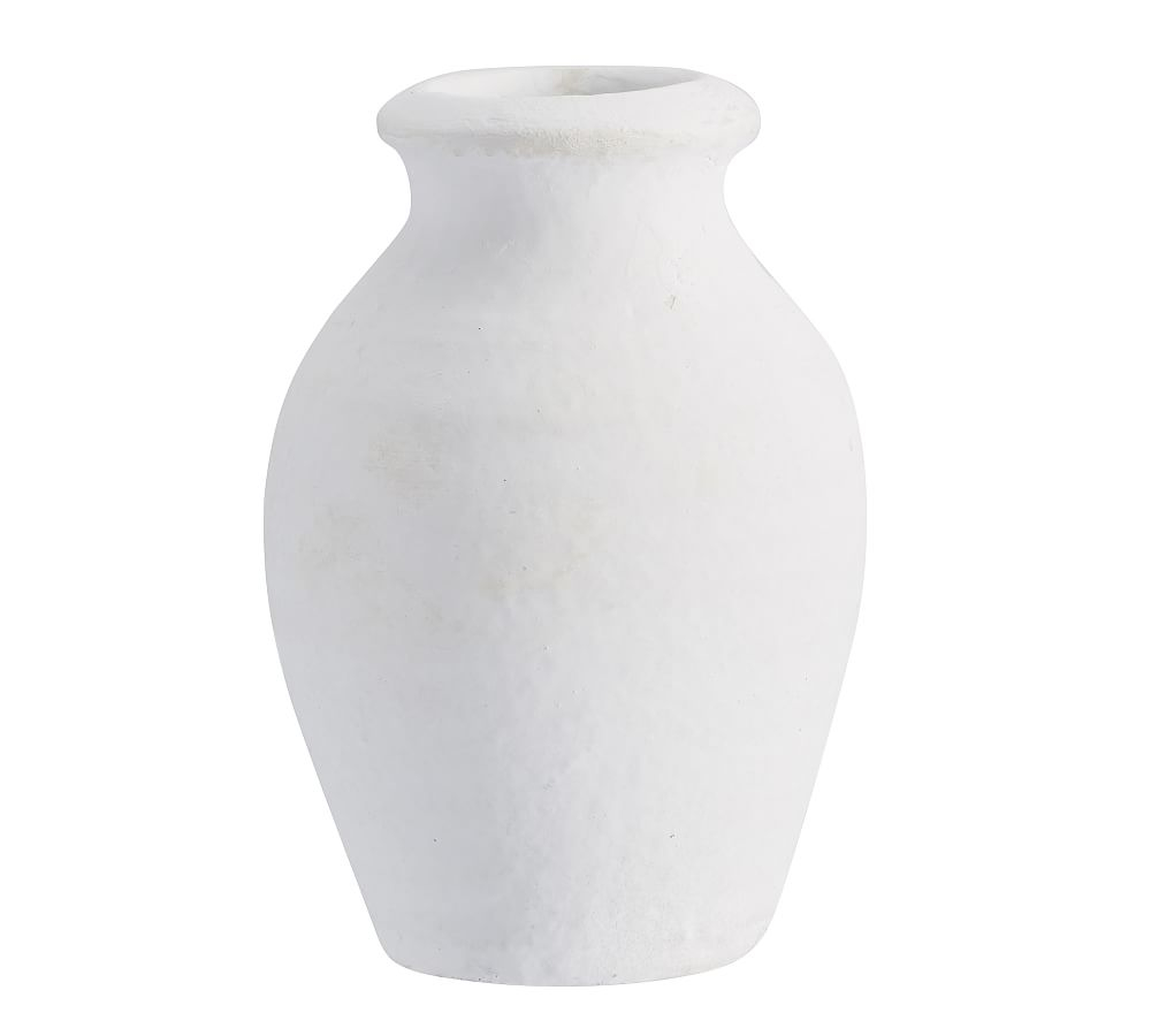 Urbana Ceramic Bud Vases, White, Vase - Pottery Barn