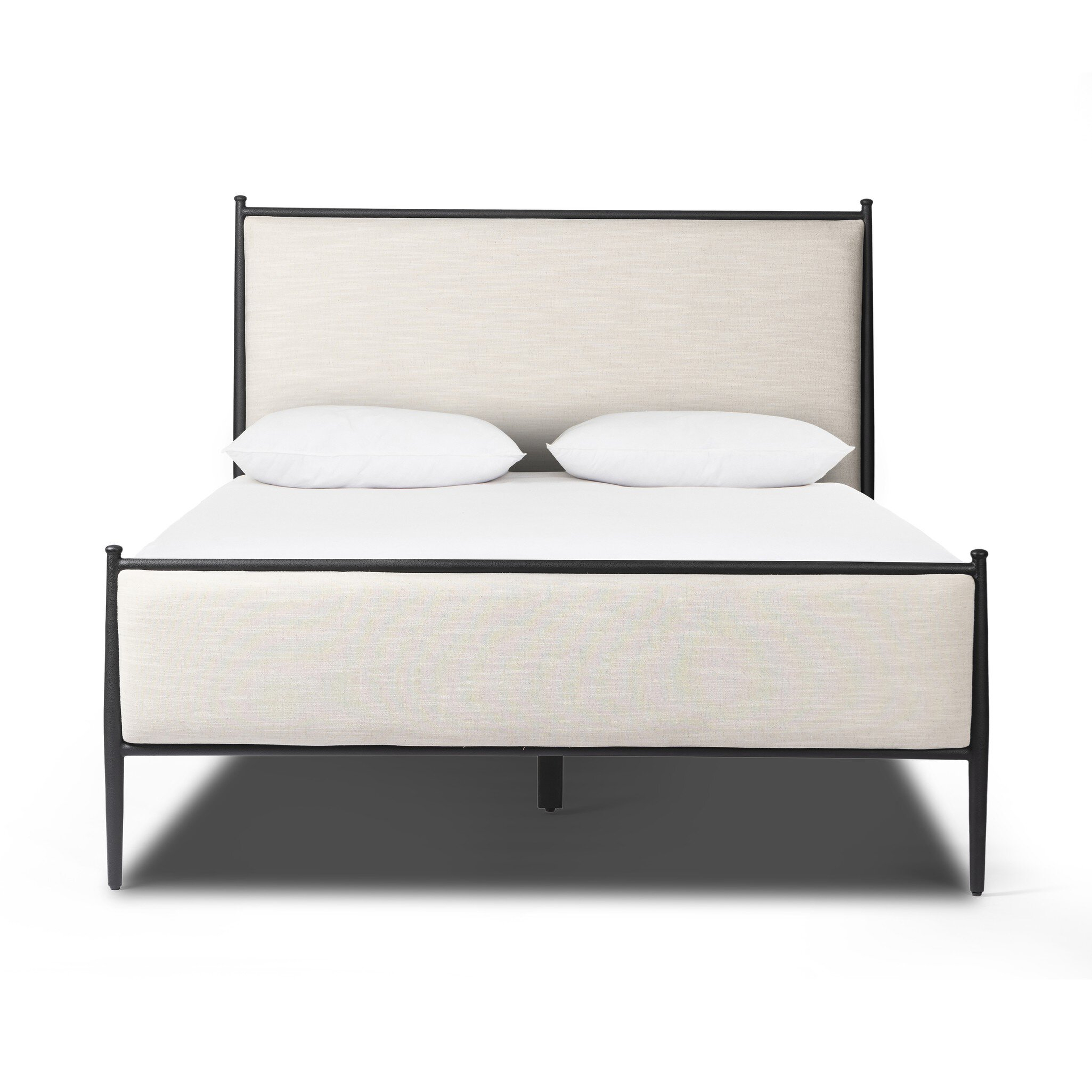 Xander Bed - Savoy Parchment - Four Hands