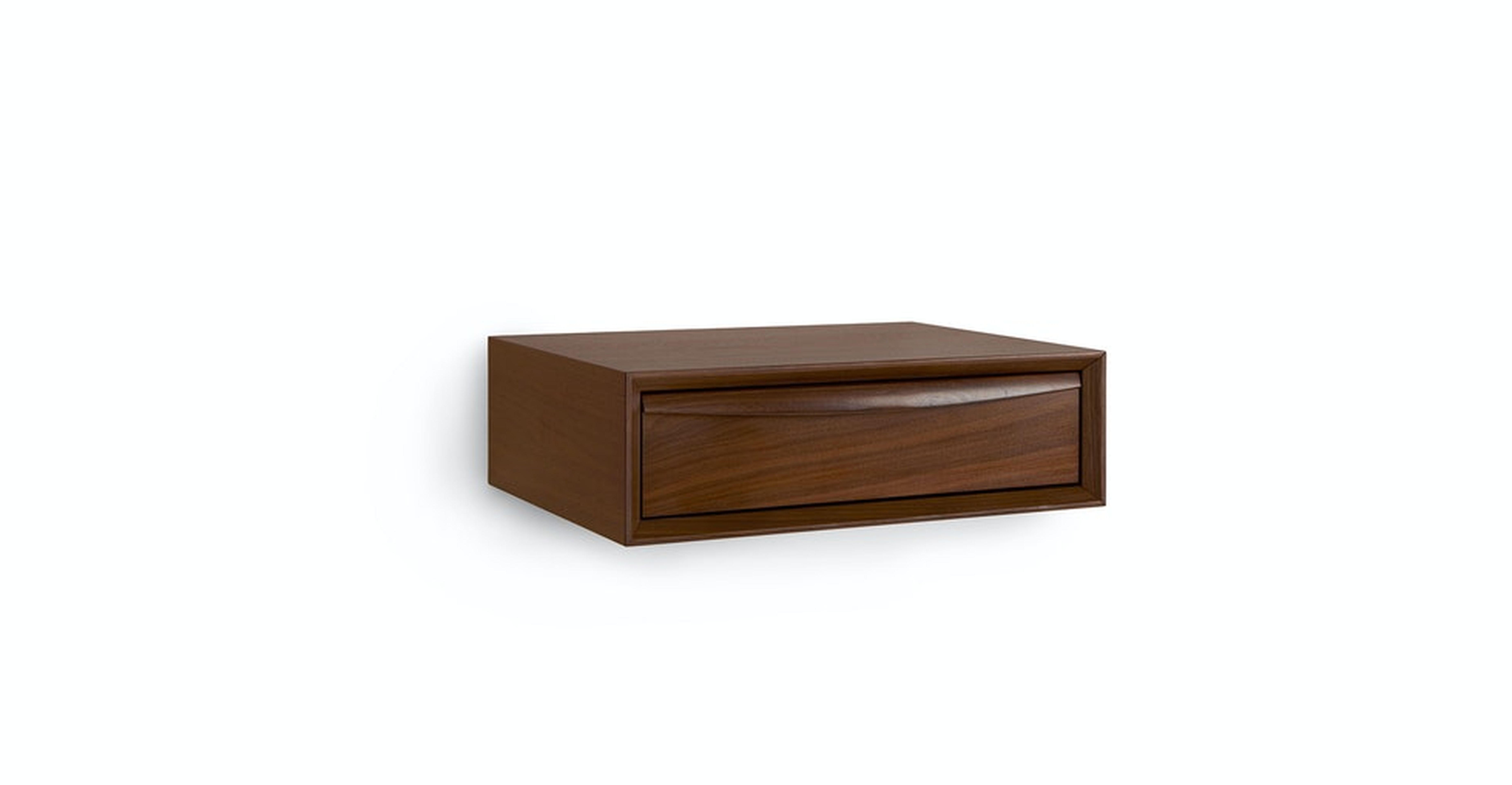 Lenia Floating Nightstand - Walnut - Article