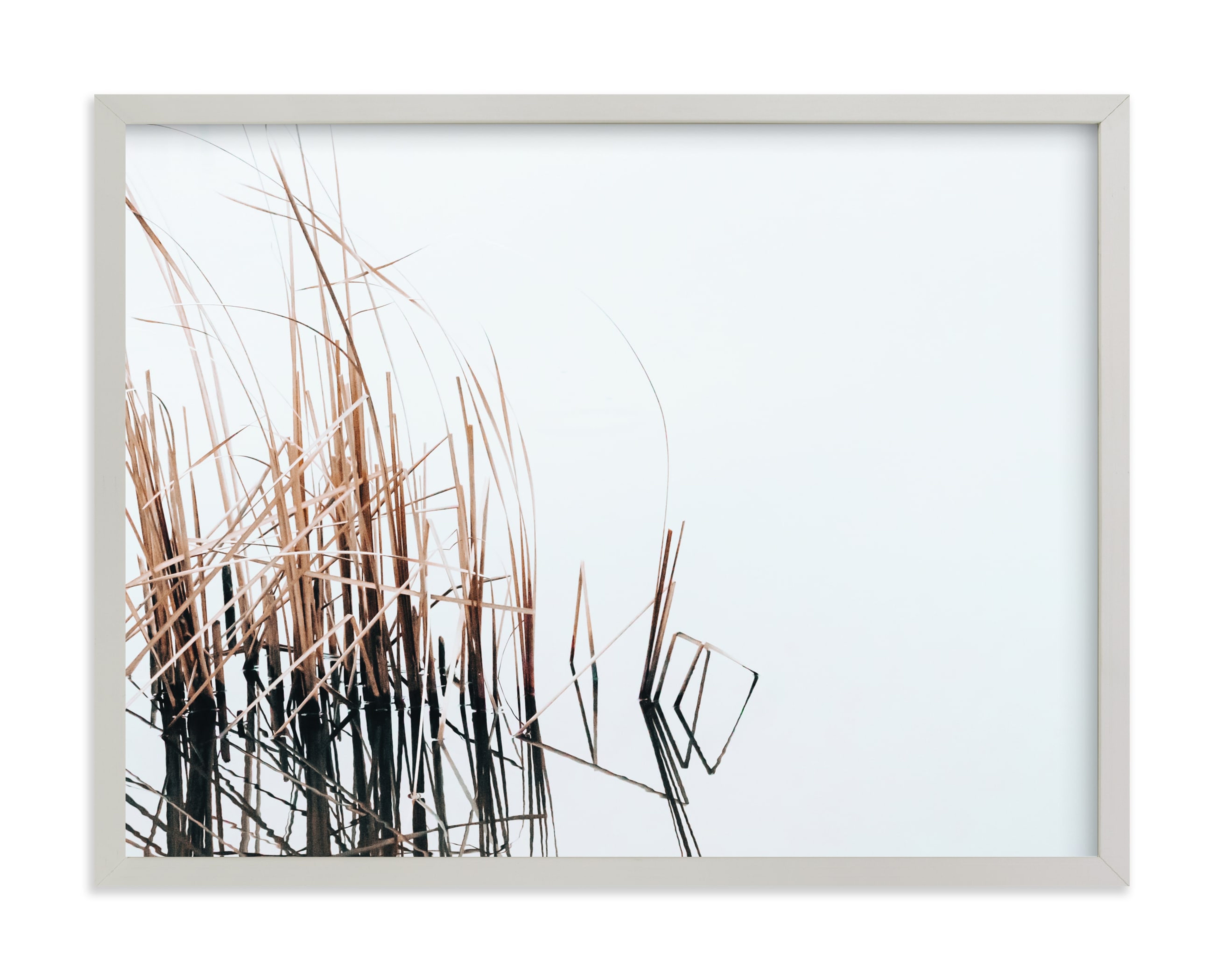 Abstract Reeds Limited Edition Art Print - Minted