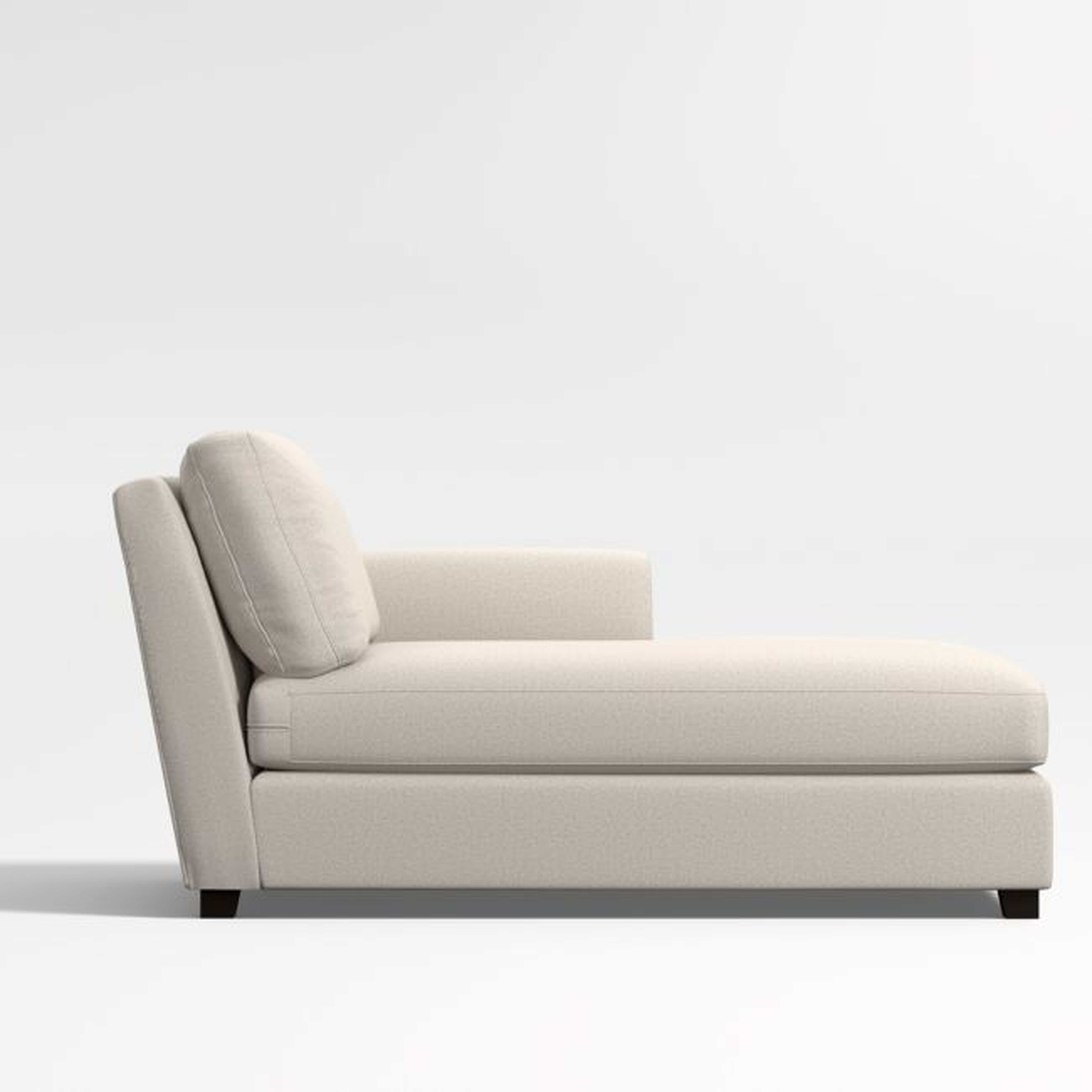 Benicia Right Roll-Arm Chaise - Crate and Barrel