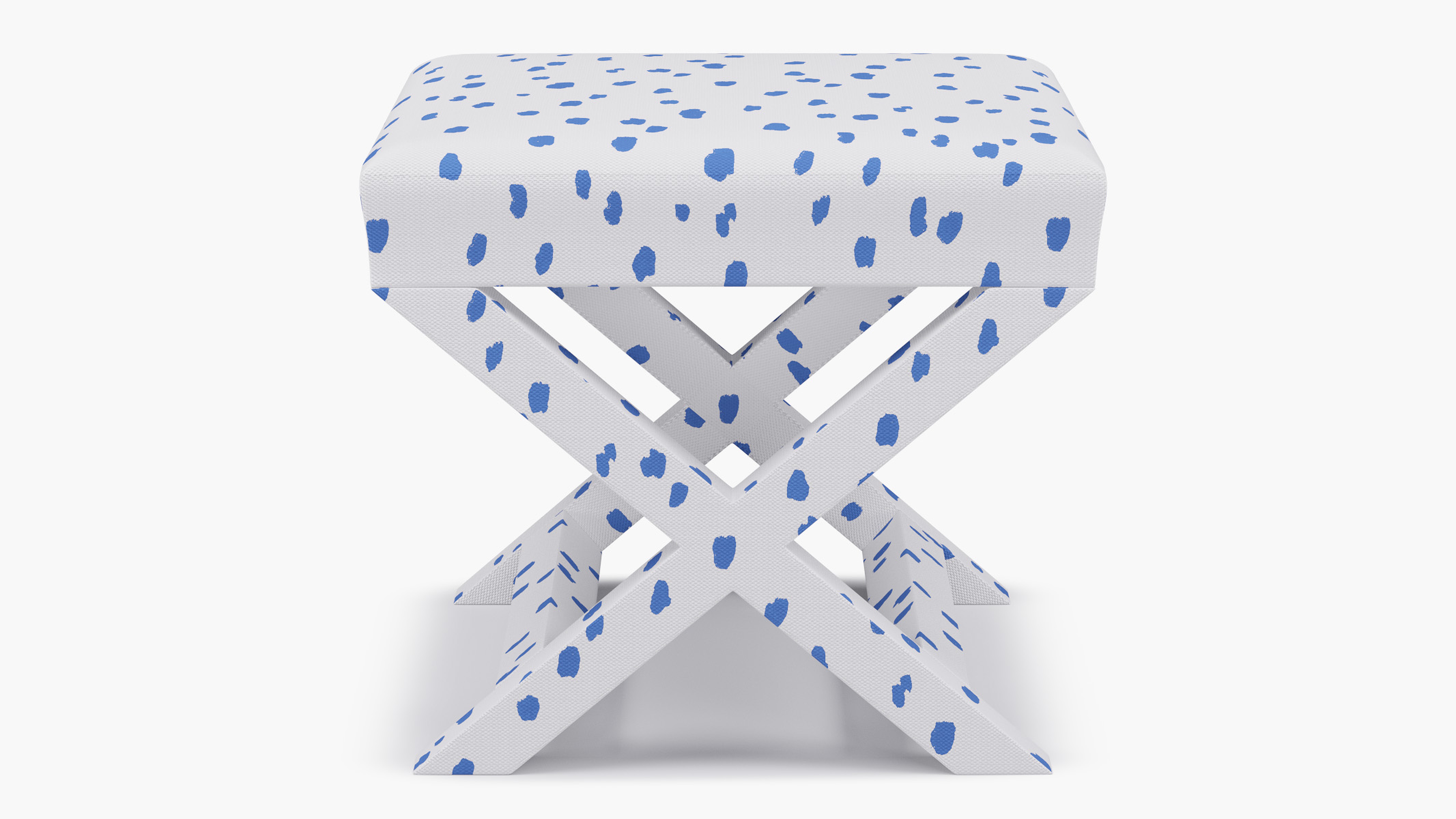 X Bench, Blue Dalmatian - The Inside
