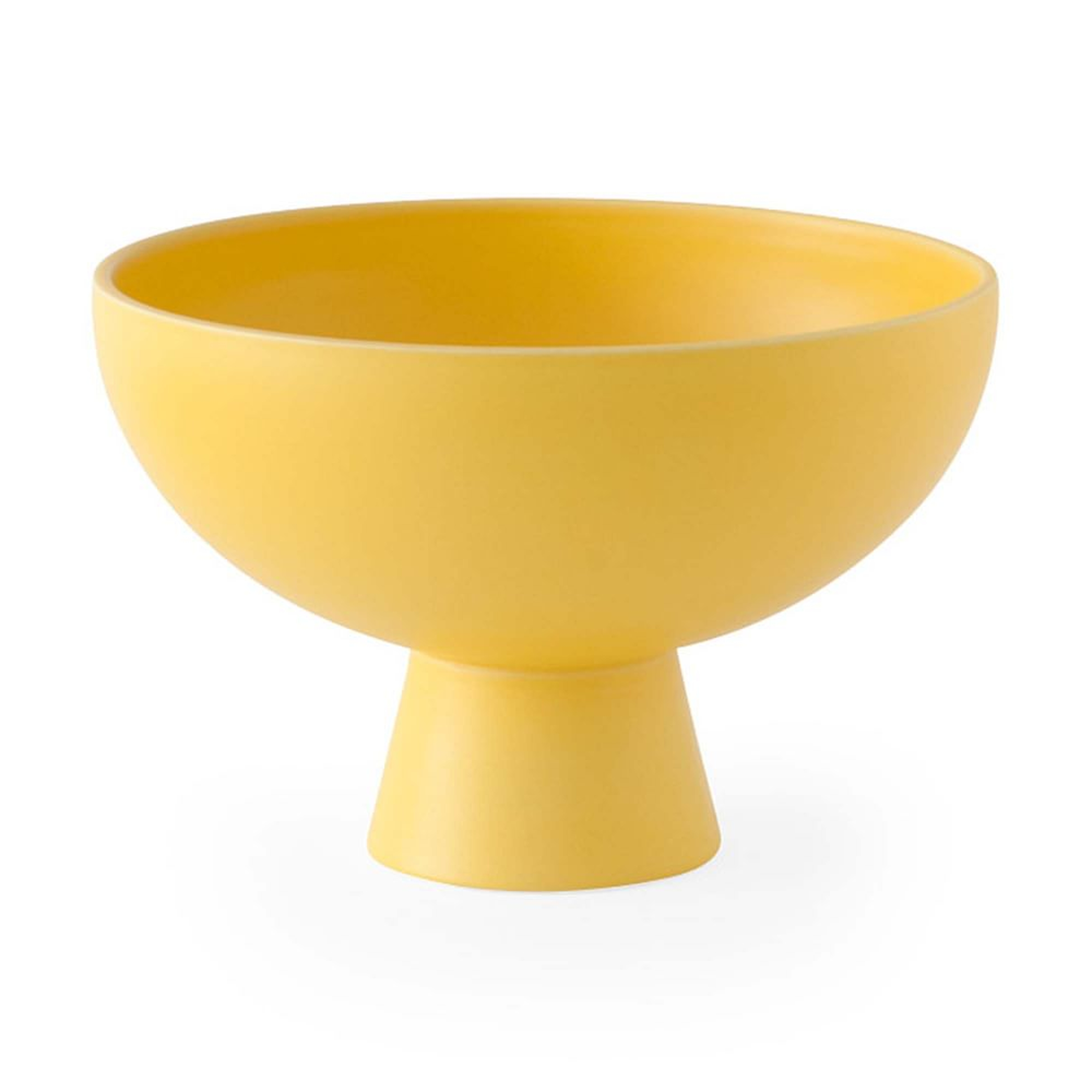 MoMA Collection Raawii Strom Bowl Small, Ceramic, Freesia Yellow - West Elm