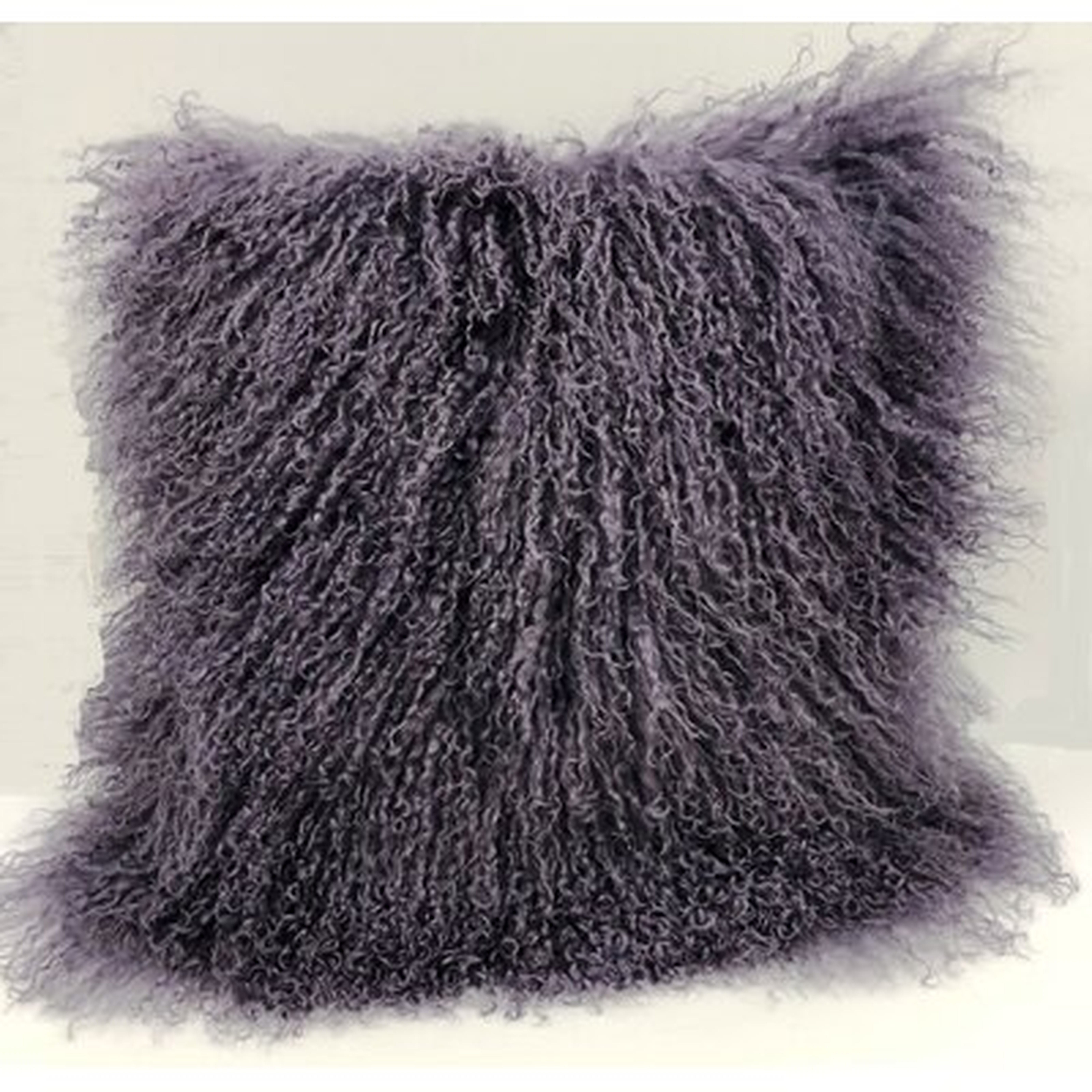 Square Faux Fur Pillow Cover and Insert - Wayfair