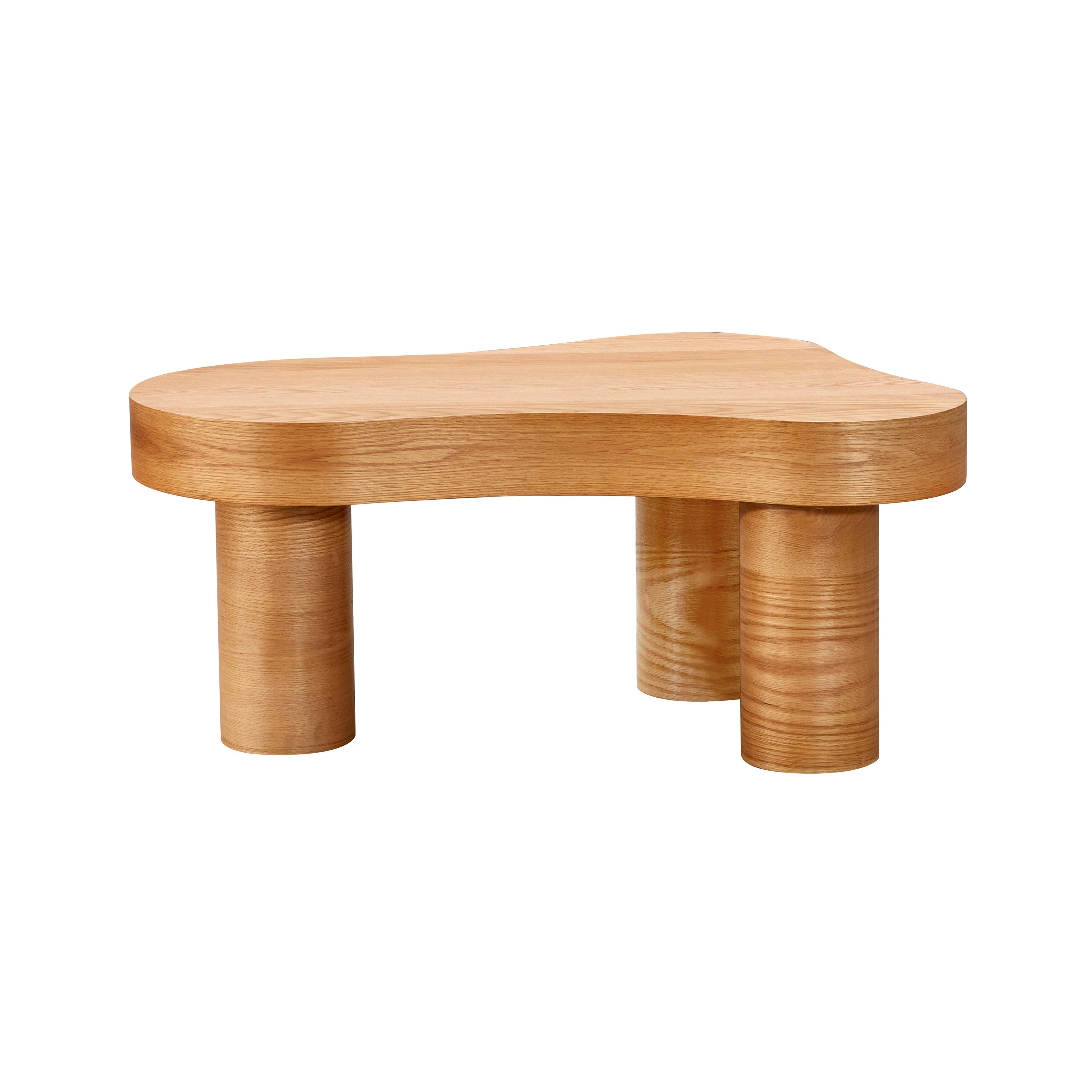 Dora Natural Oak Coffee Table - TOV FURNITURE