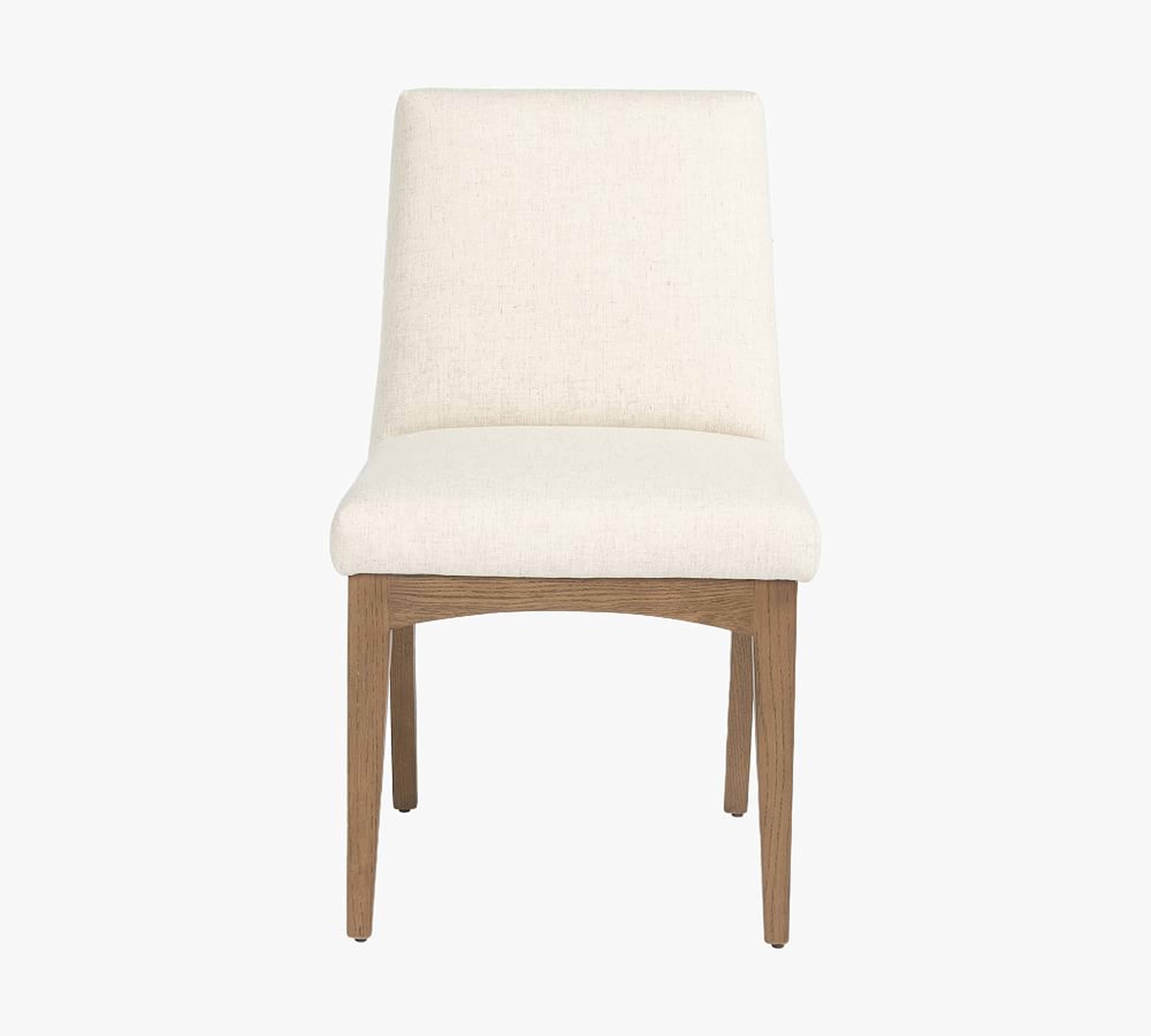 Stratford Upholstered Dining Chair, Savile Flax - Pottery Barn