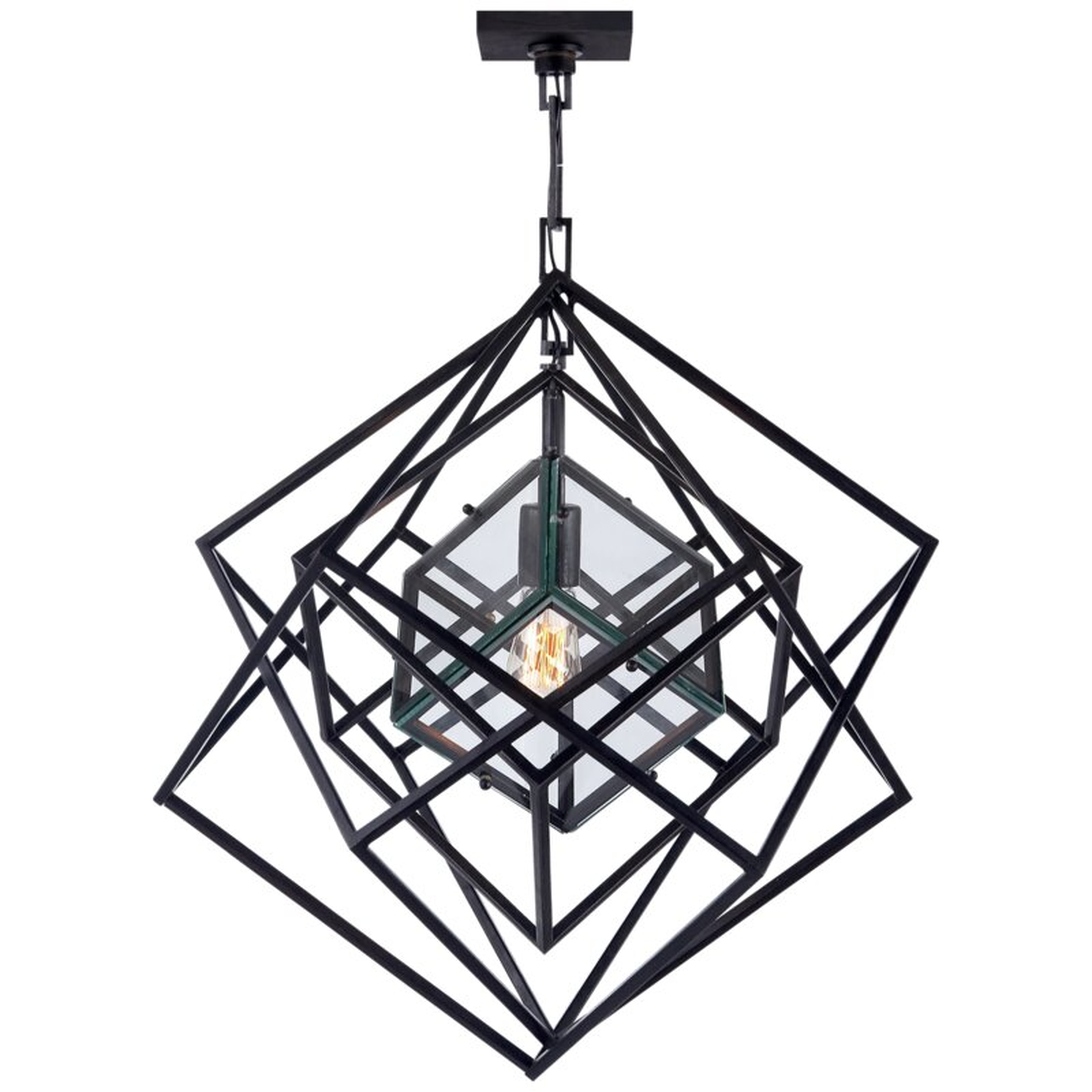Visual Comfort Signature Kelly Wearstler Cubist Small Chandelier - Perigold