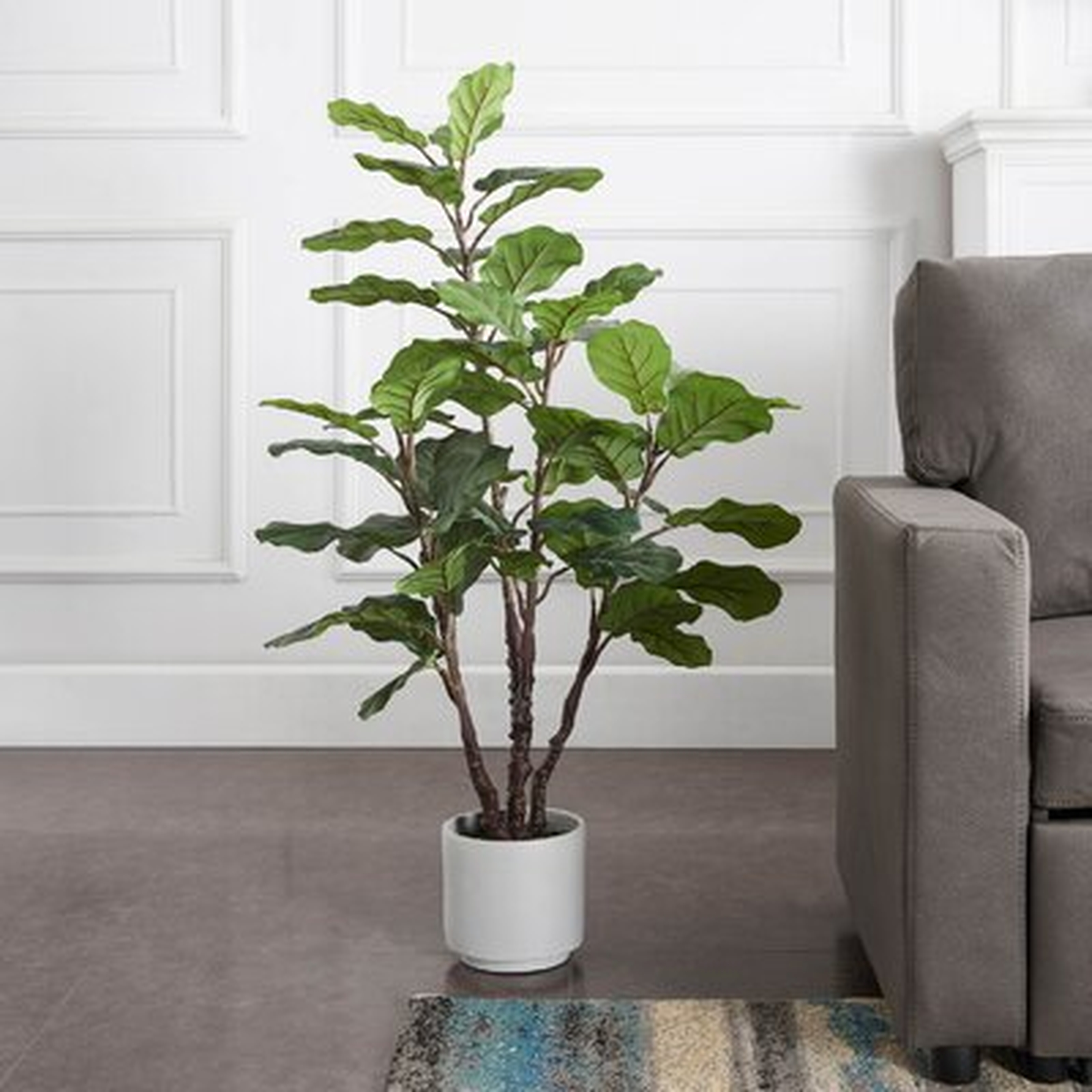 Favorite 45" Fiddle Leaf Tree-white - Wayfair
