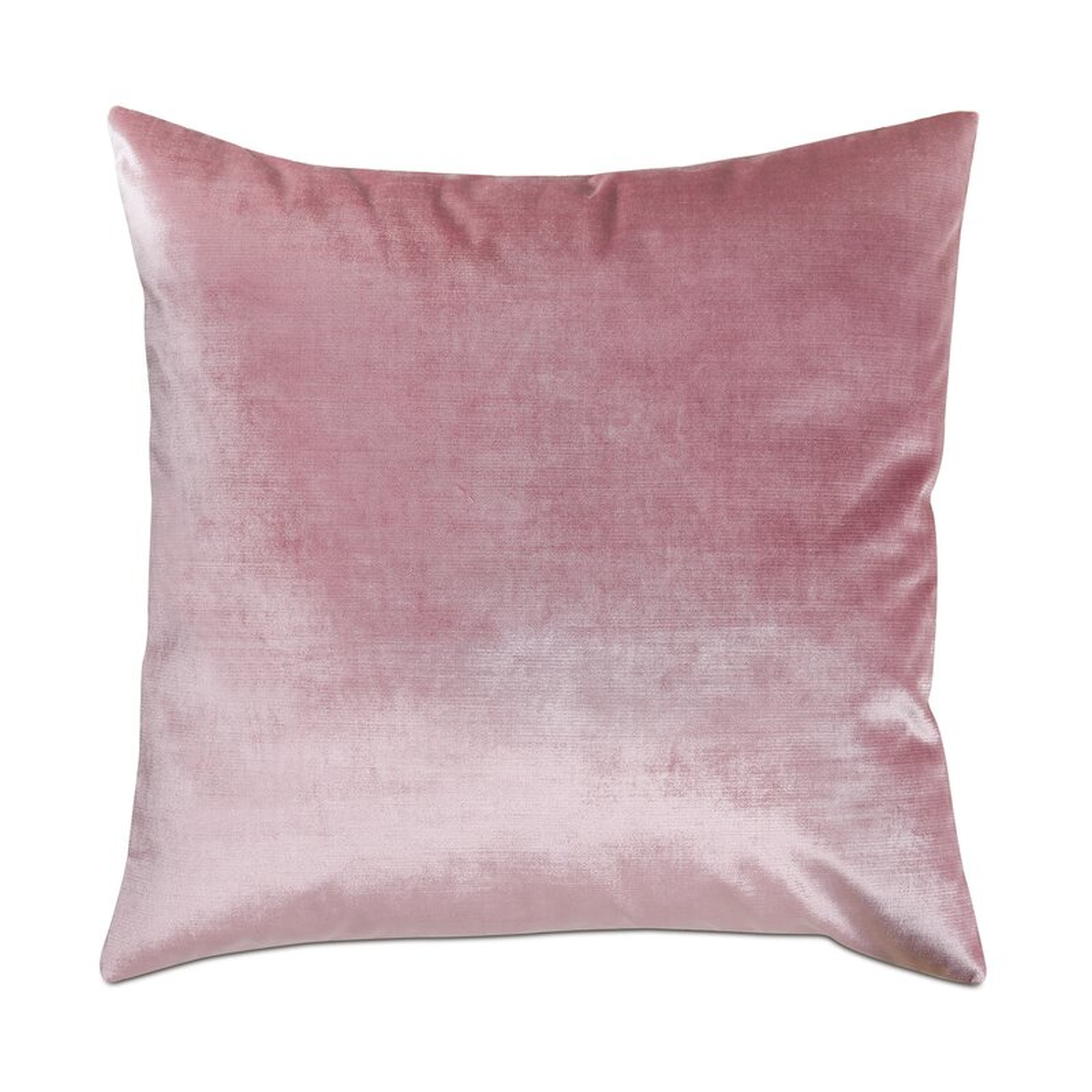 Eastern Accents Cora Velvet Throw Pillow Color: Rose Pink - Perigold