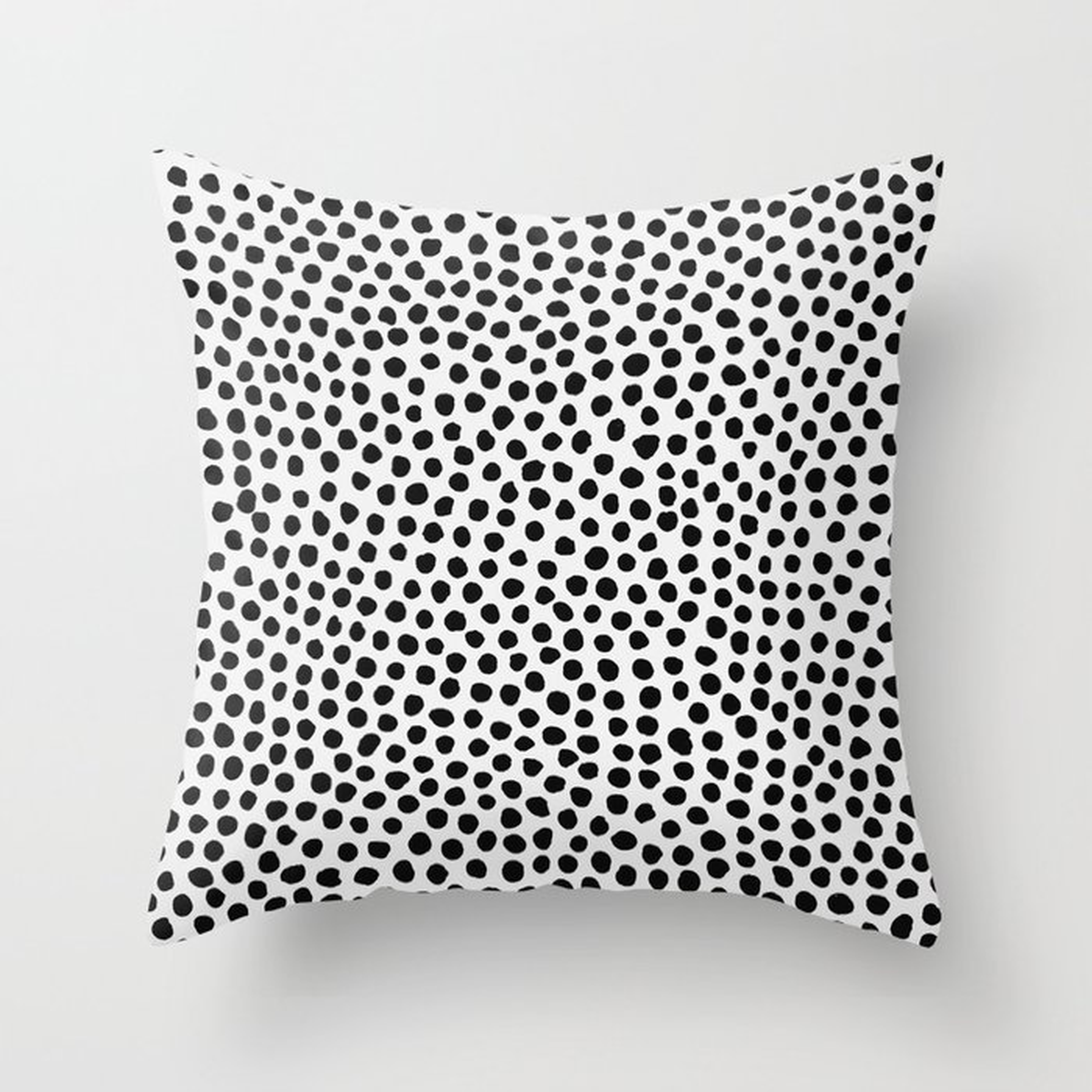Dots Pattern Couch Throw Pillow by Georgiana Paraschiv - Cover (24" x 24") with pillow insert - Indoor Pillow - Society6