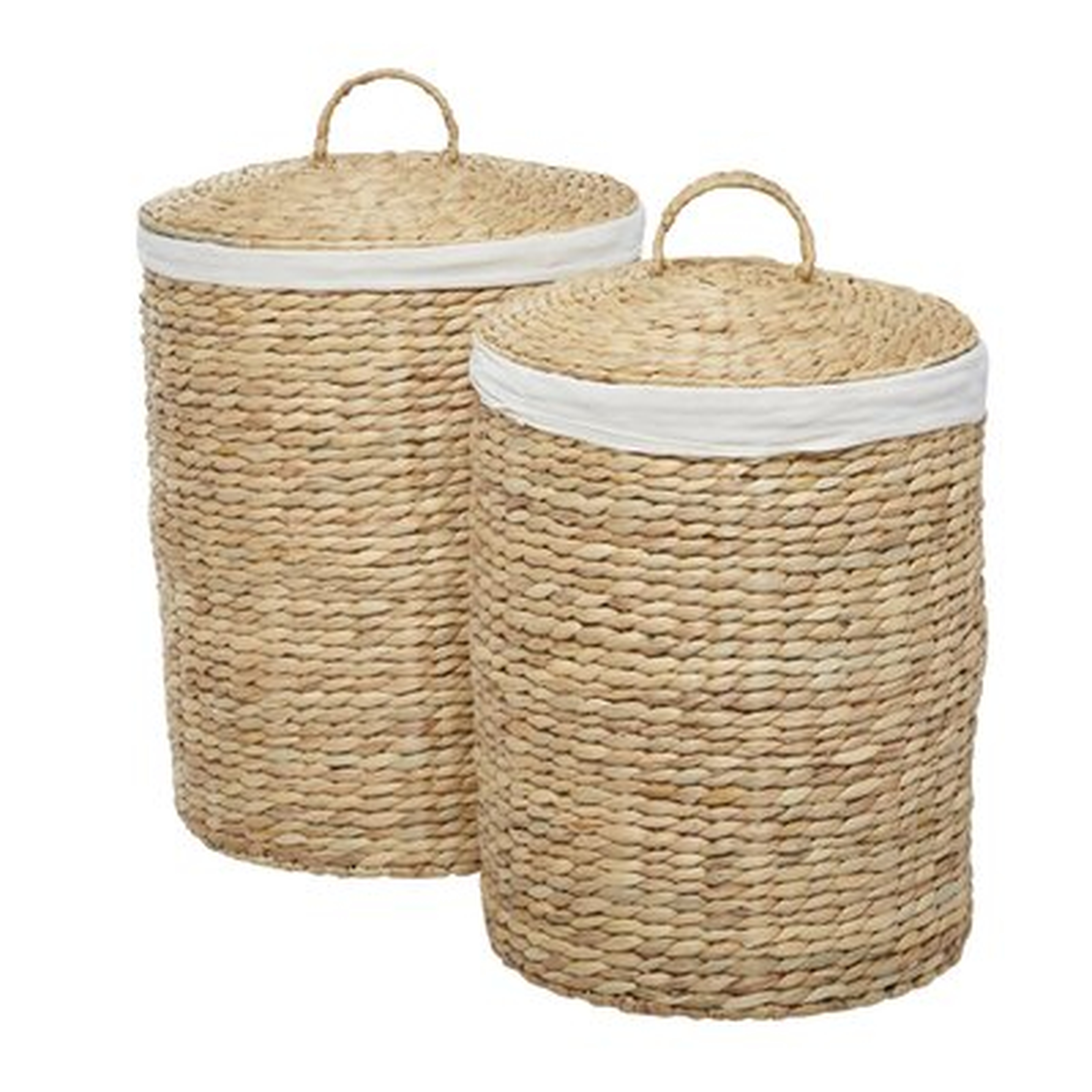 2 Piece Seagrass Basket Set - Wayfair