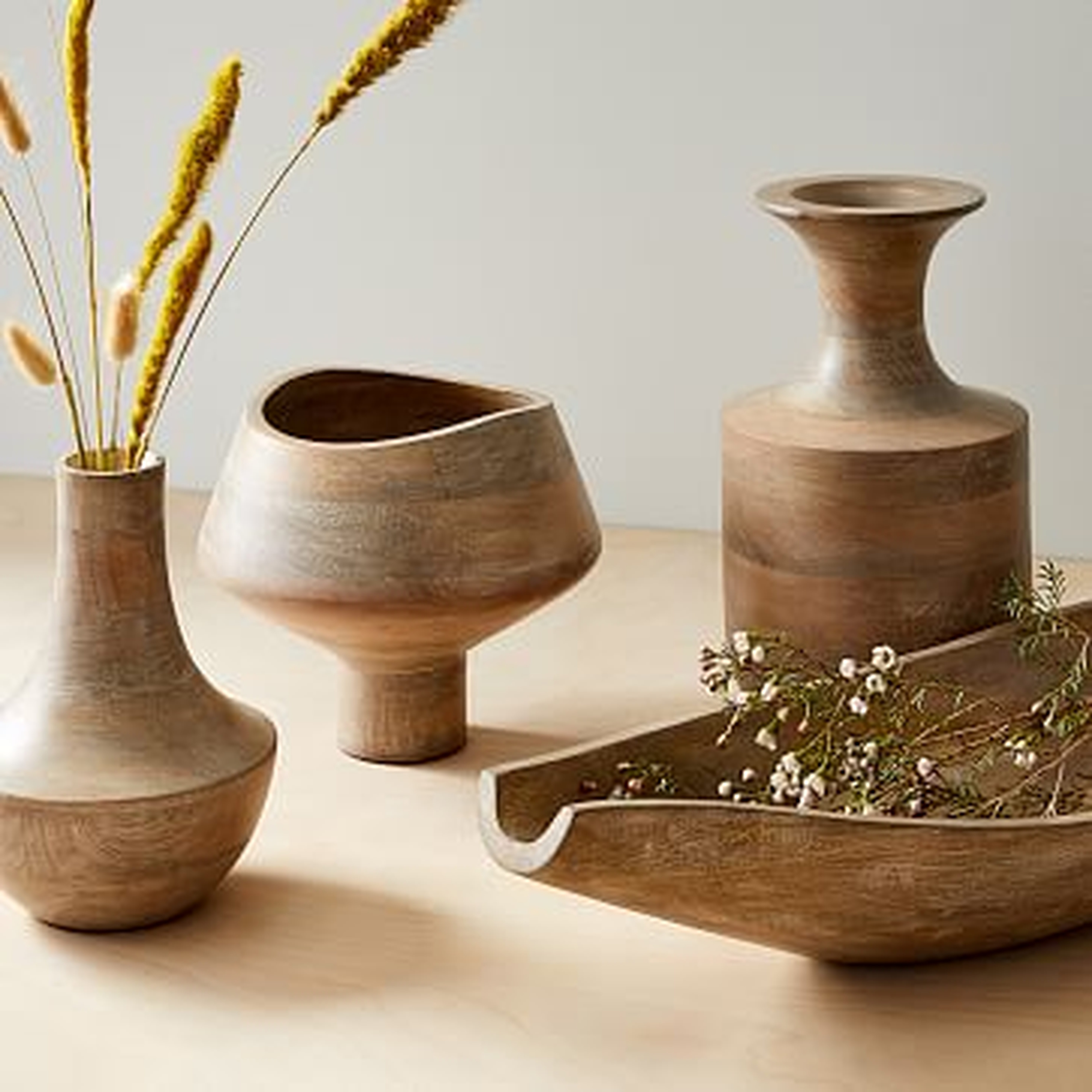 Coastal Bowls & Vases, Set of 4 - West Elm