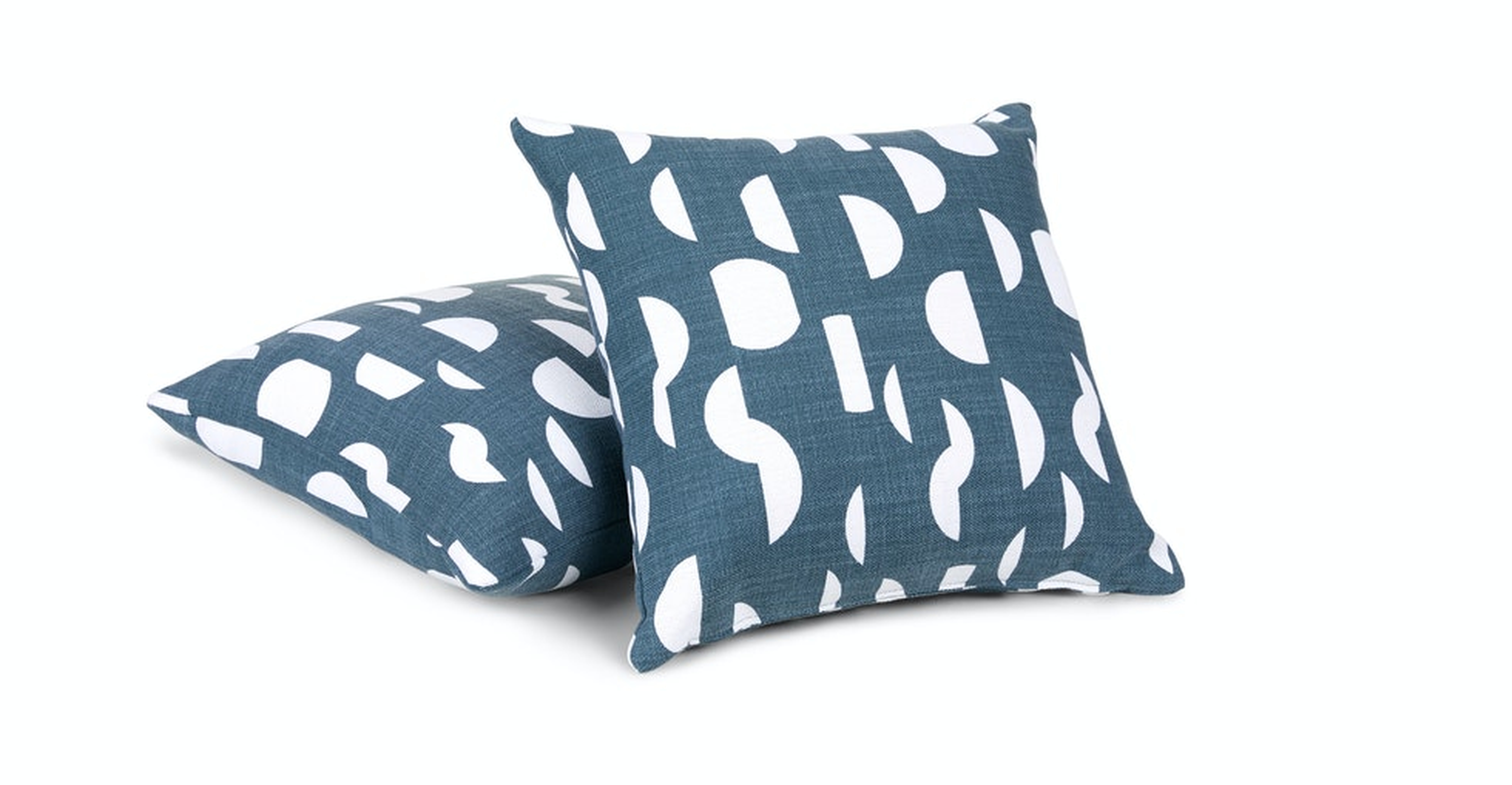 Fasen Geome Blue Large Pillow Set - Article