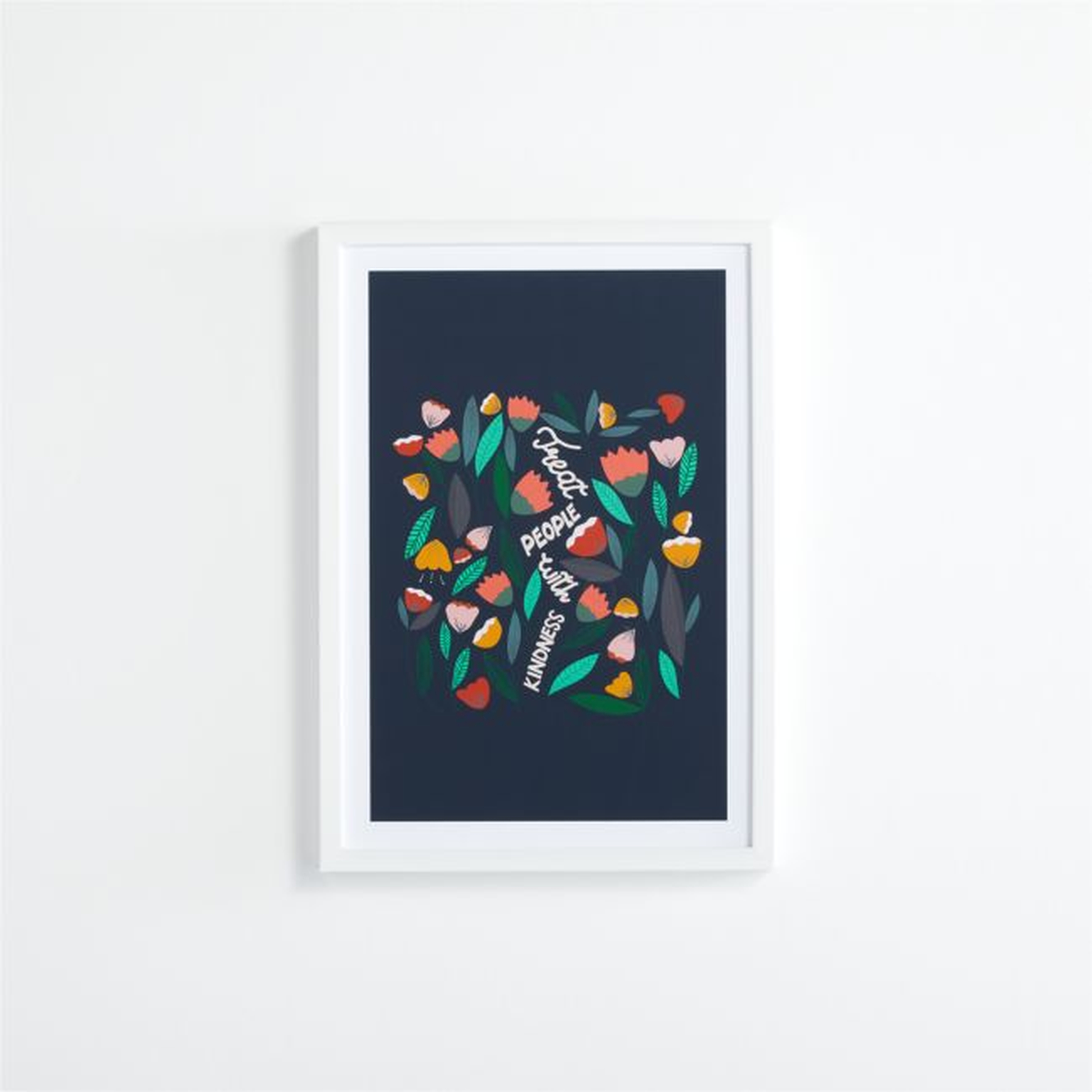 Kindness Framed Wall Art Print - Crate & Kids