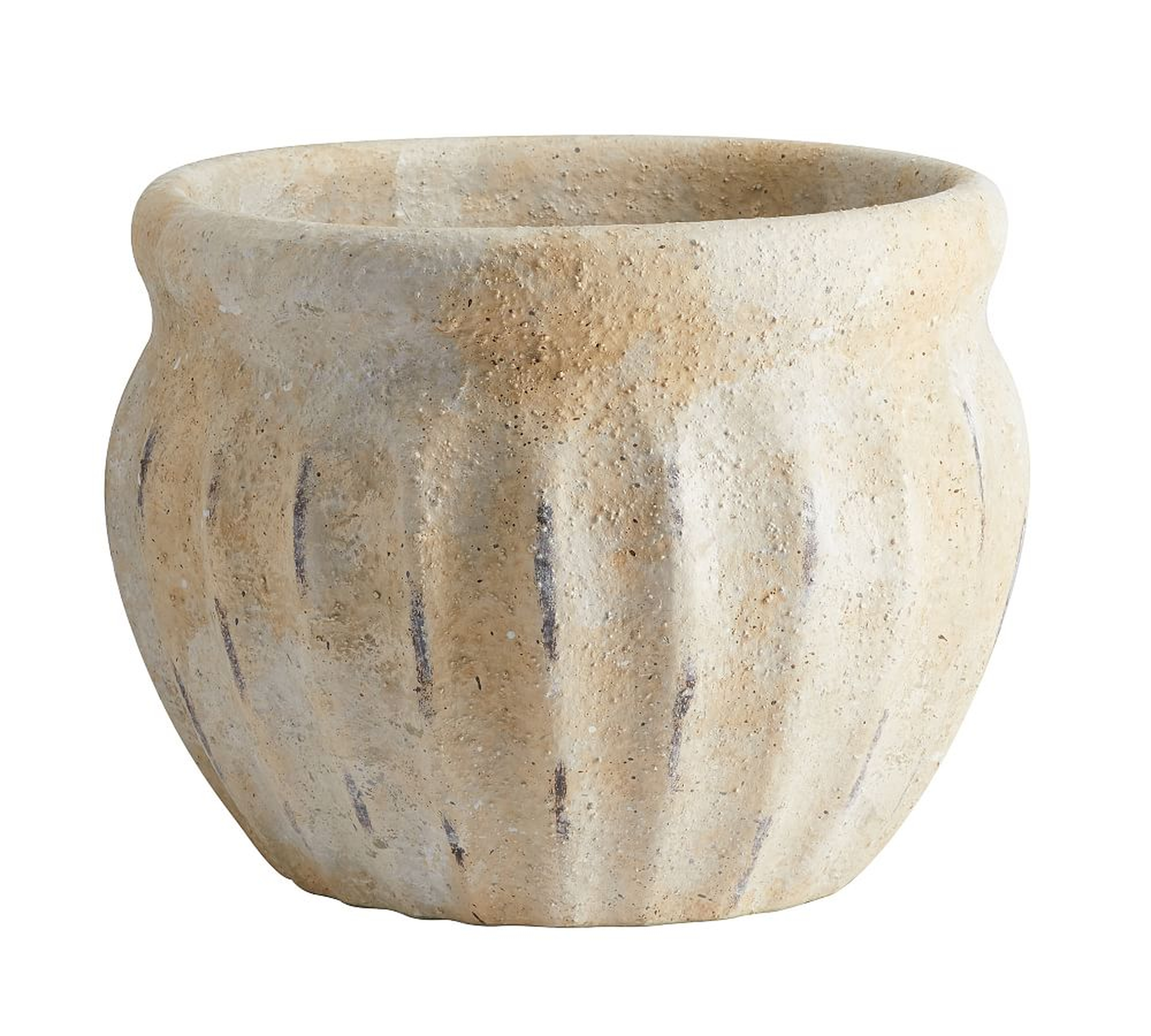 Weathered Handcrafted Terra Cotta Planter - Pottery Barn