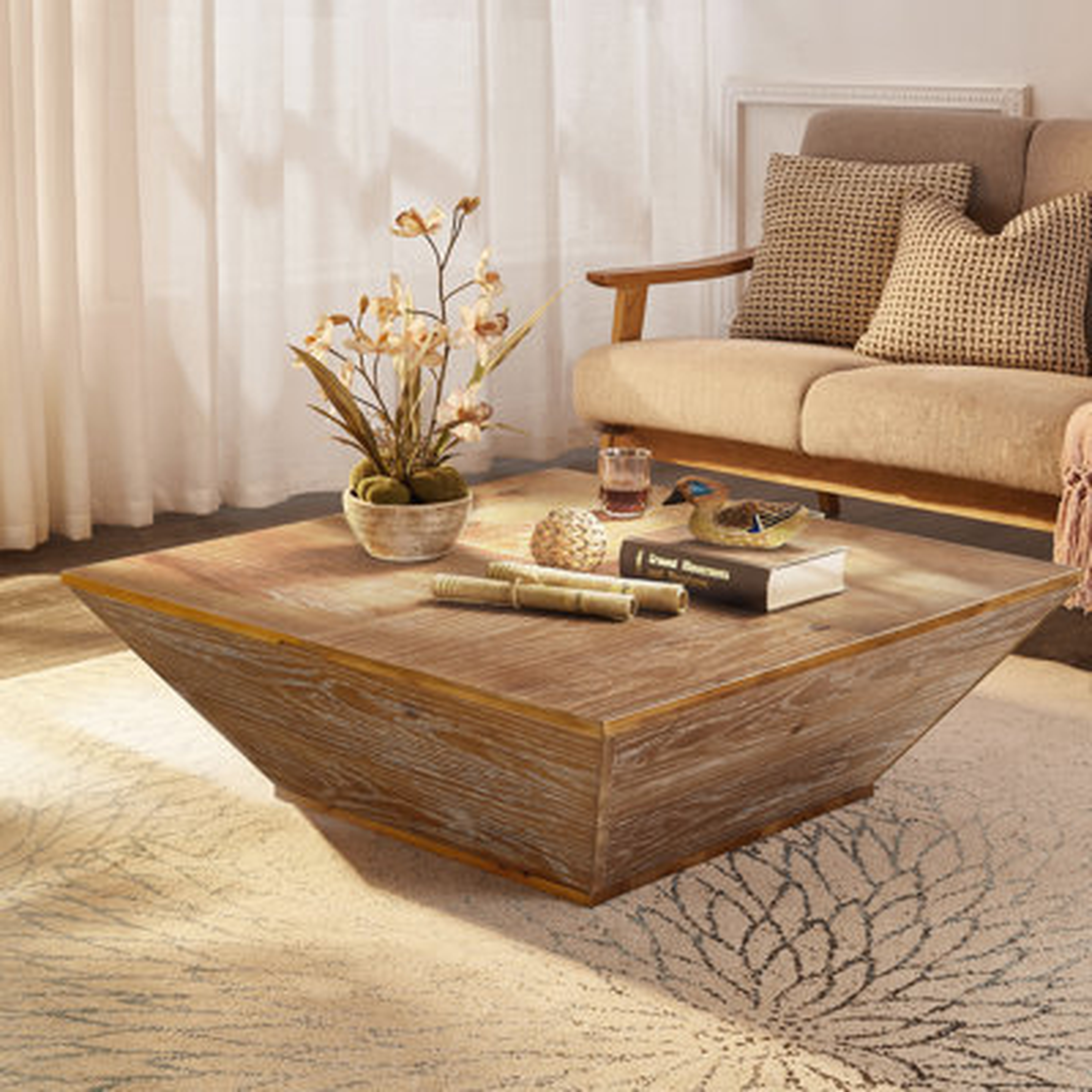 Tice Solid Wood Solid Coffee Table - Wayfair