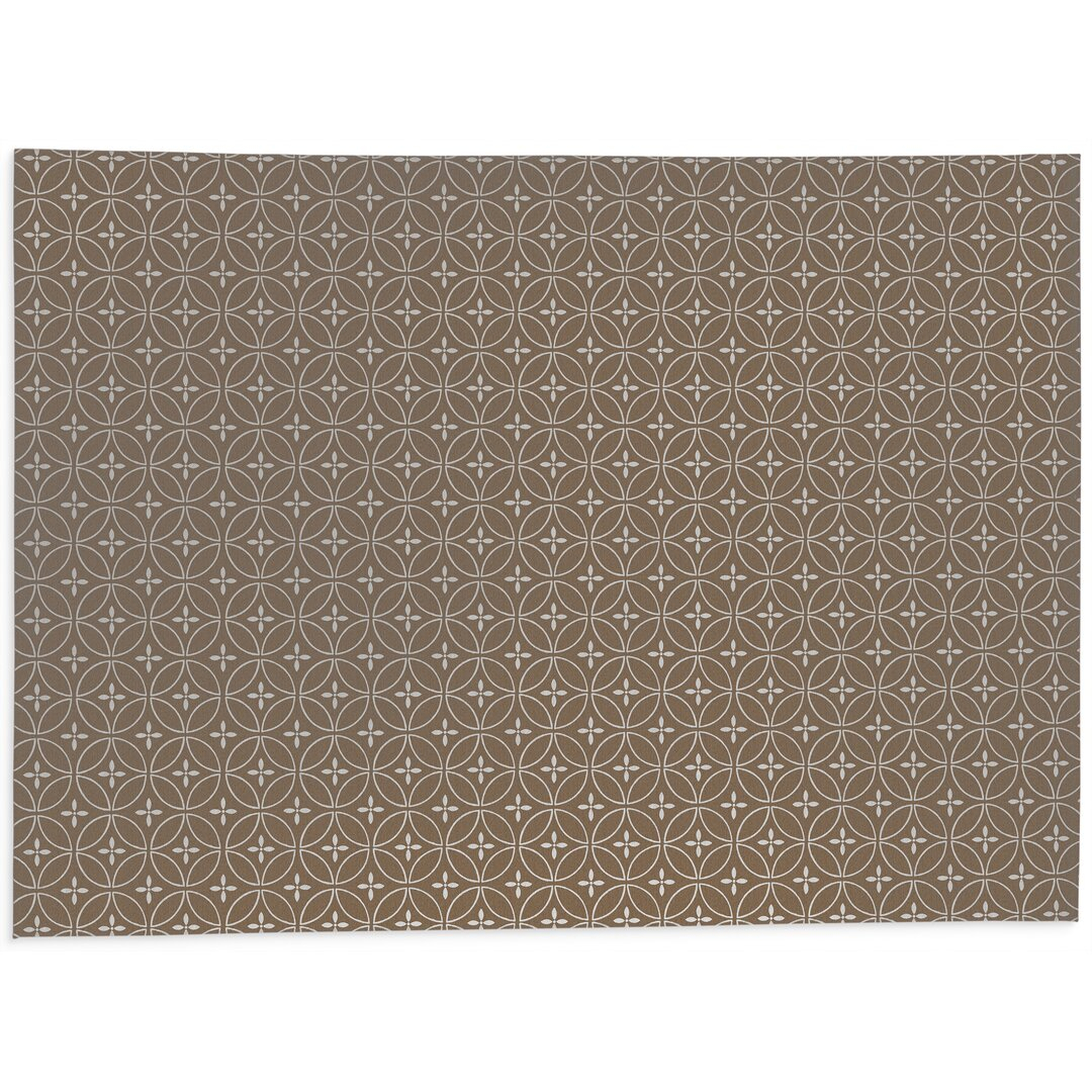 KAVKA DESIGNS Seig Straight Rectangular Chair Mat - Perigold