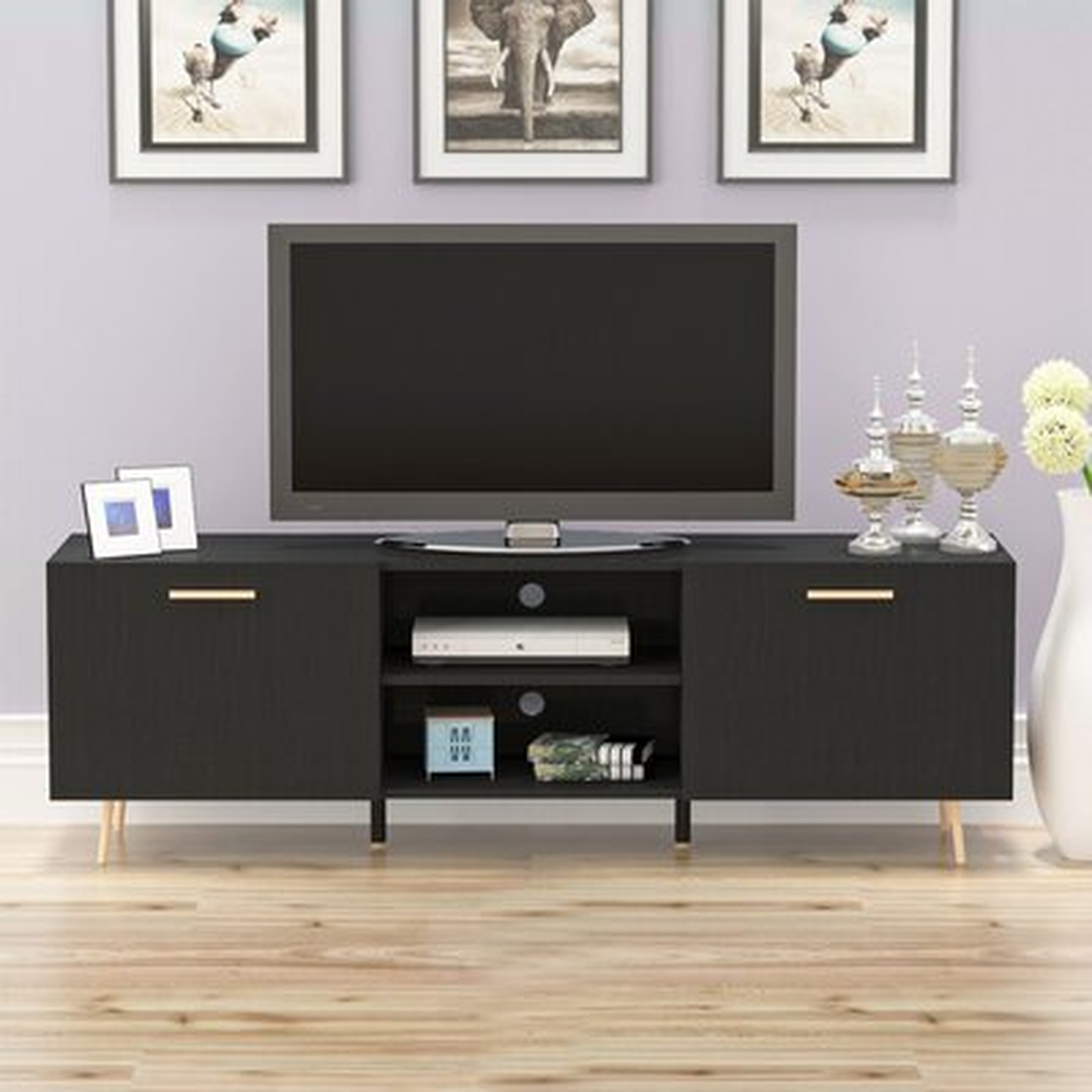 TV Stand Media Center Console Cabinet  For TV's 70'' - Wayfair