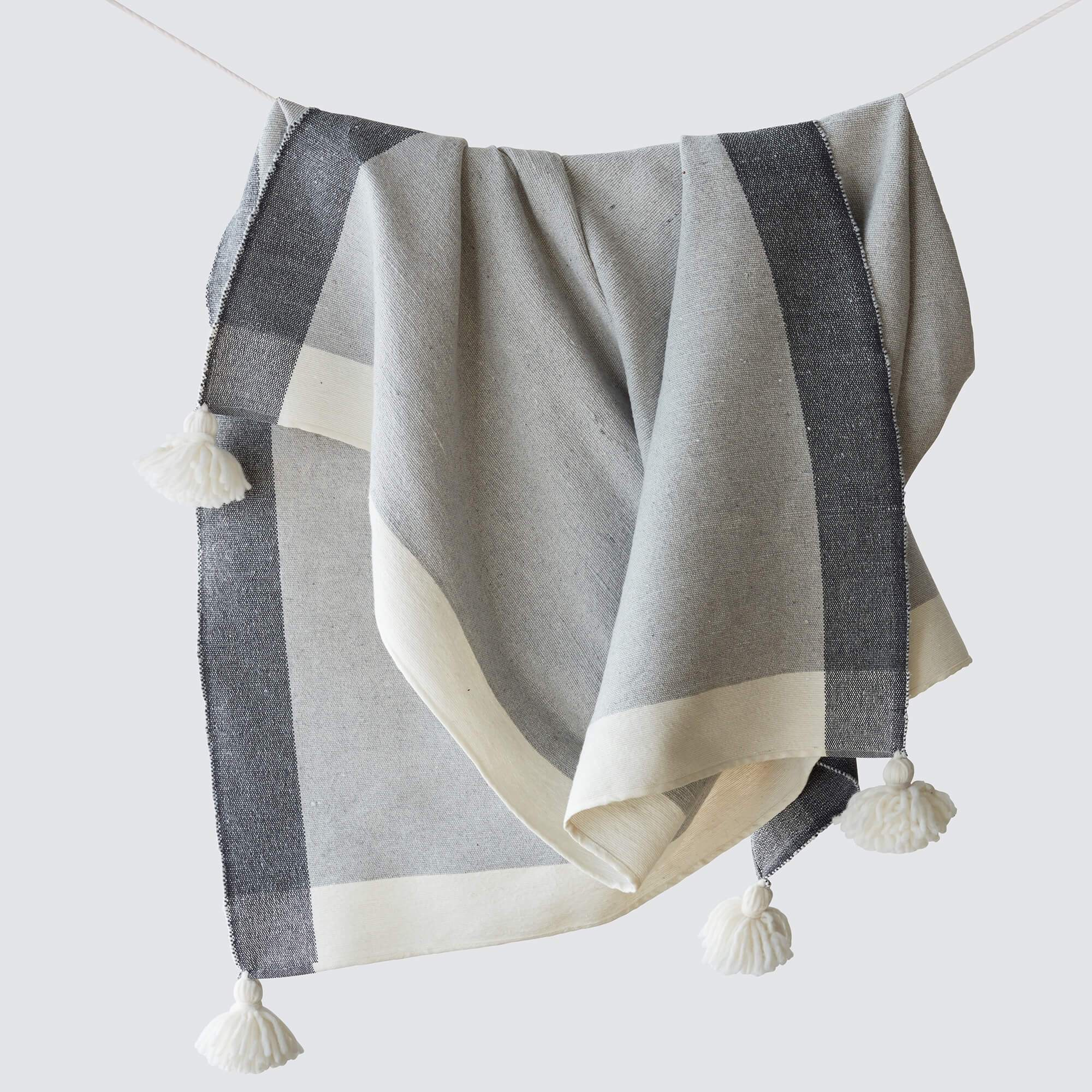 Anisa Throw - Grey By The Citizenry - The Citizenry