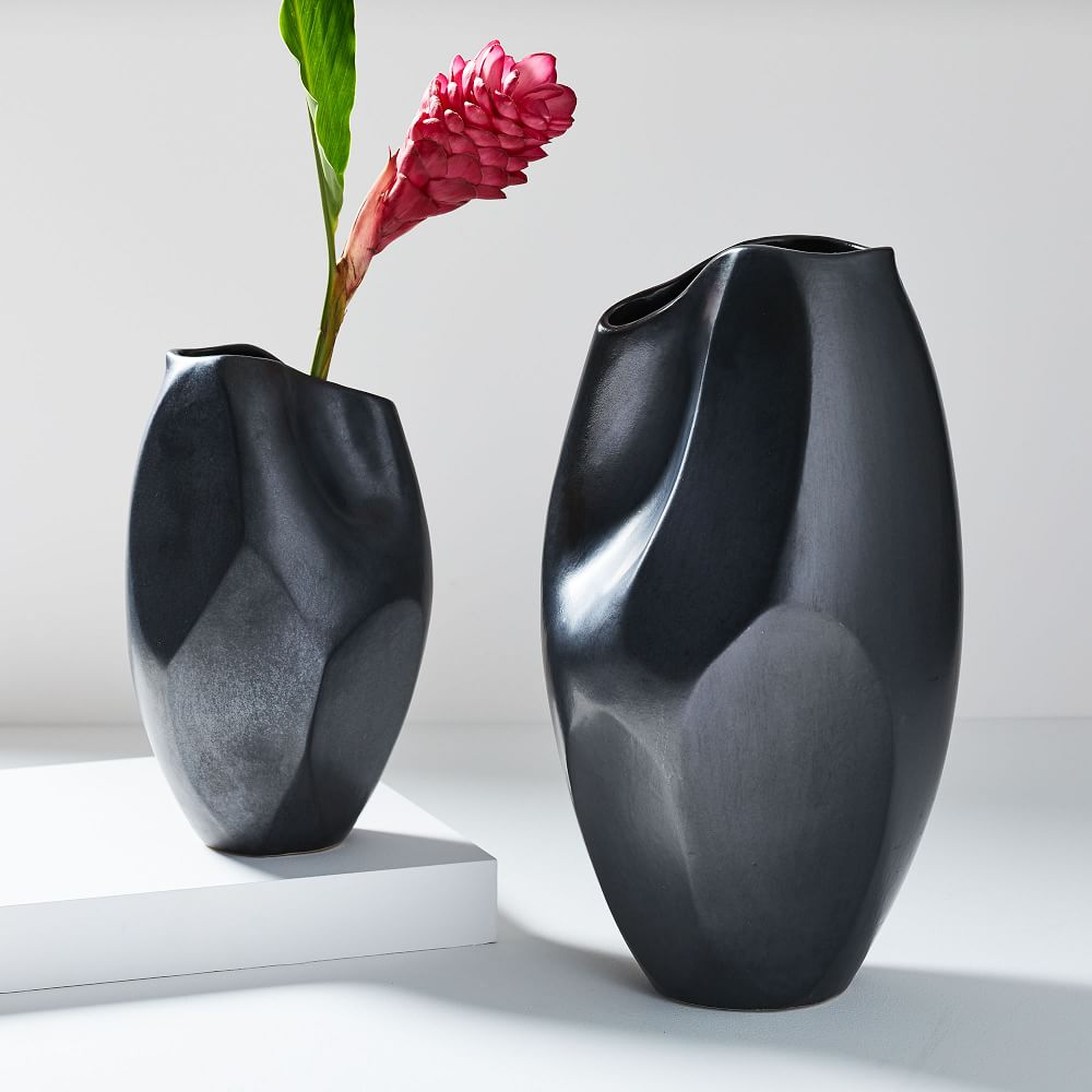 Pinched Vase, Set of 2 - West Elm
